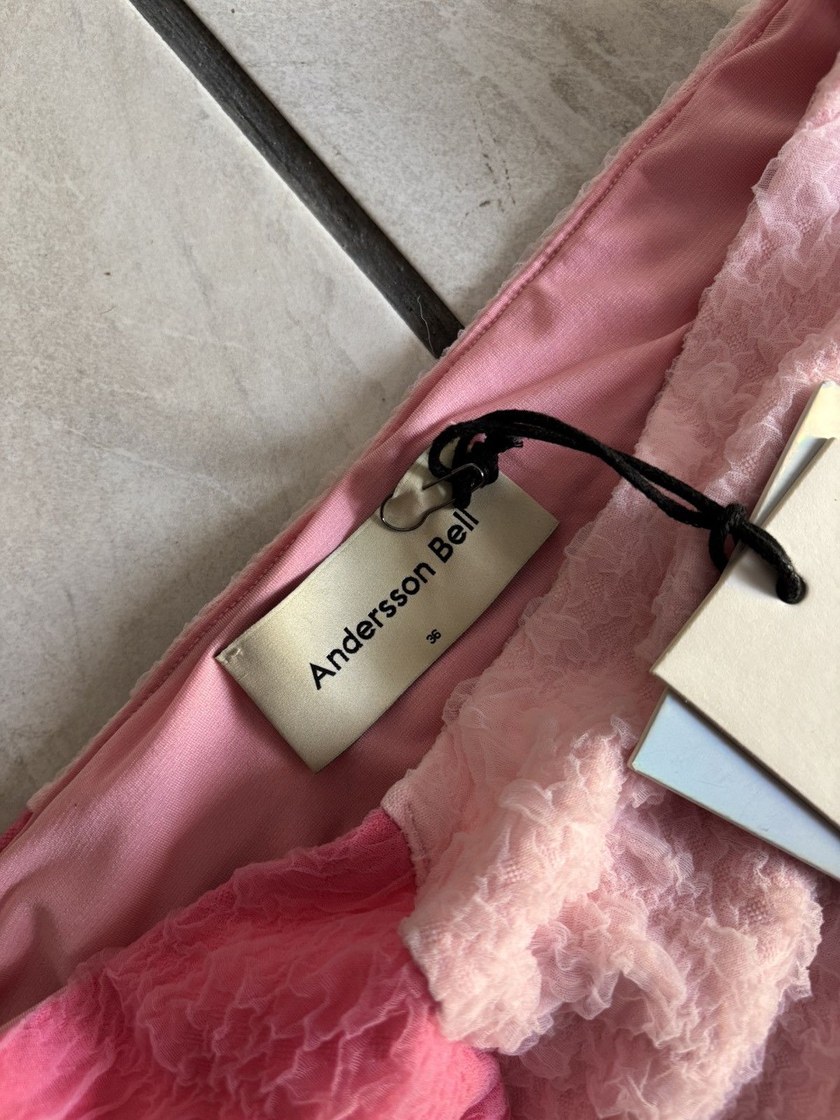 Andersson Bell Candy chiffon crinkle mini skirt by Andersson bell Size 26" / US 2 / IT 38 - 2 Thumbnail
