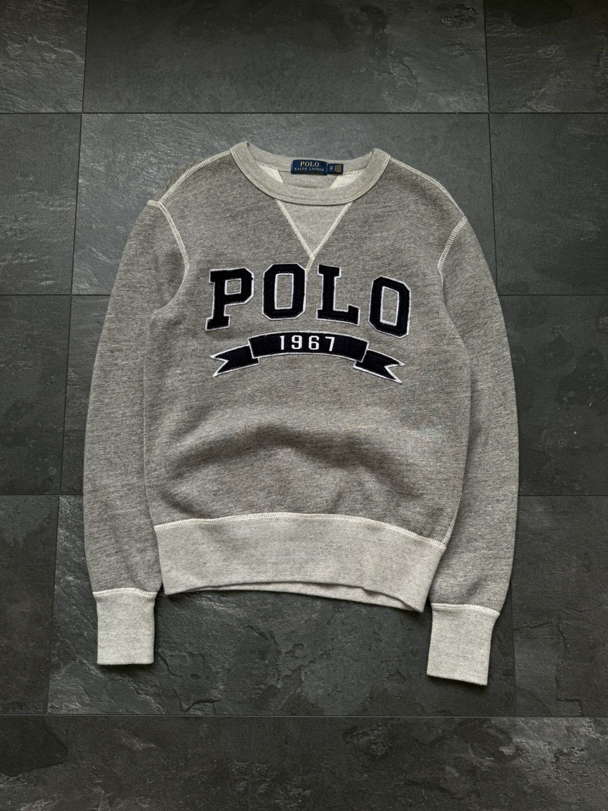 Polo Ralph Lauren × Vintage Vintage polo Ralph Lauren big logo sweatshirt Size US XS / EU 42 / 0 - 1 Thumbnail