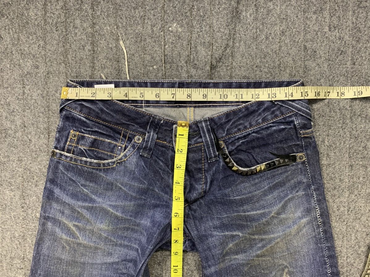 FranCisT MOR.K.S FranCisT. MOR.K.S Japan Horse Leather Indigo Denim Jeans Size US 30 / EU 46 - 10 Thumbnail