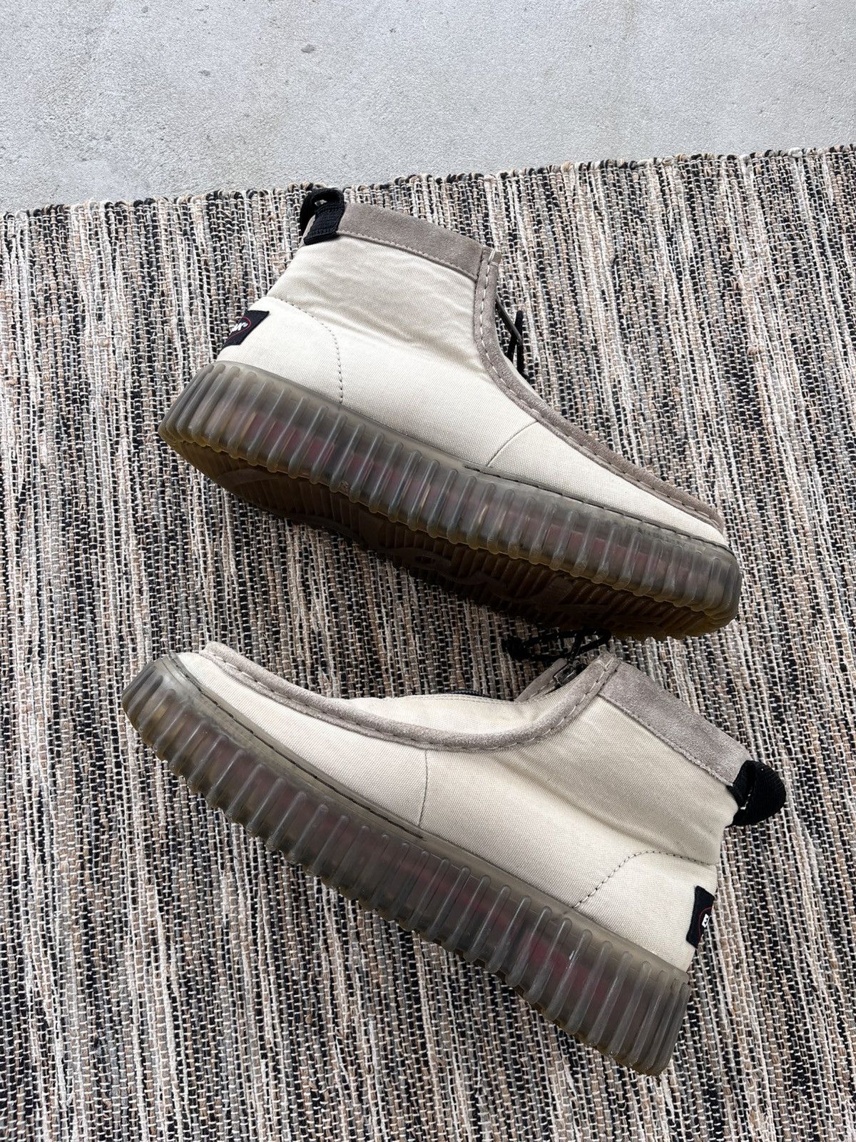 Clarks Rare Clarks Eastpak Beige Zip Off Ankle Boots Shoes Torhill Size US 10 / EU 43 - 4 Thumbnail