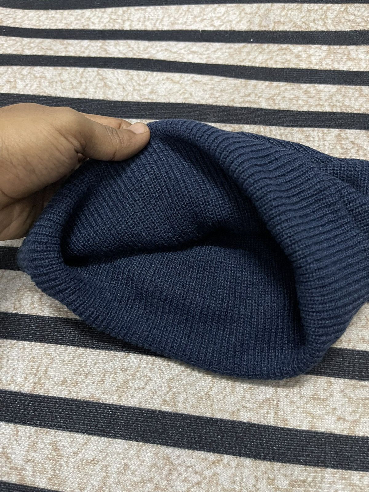 Quiksilver VINTAGE Y2K QUICKSILVER BEANIE HAT SMALL LOGO Size ONE SIZE - 6 Thumbnail