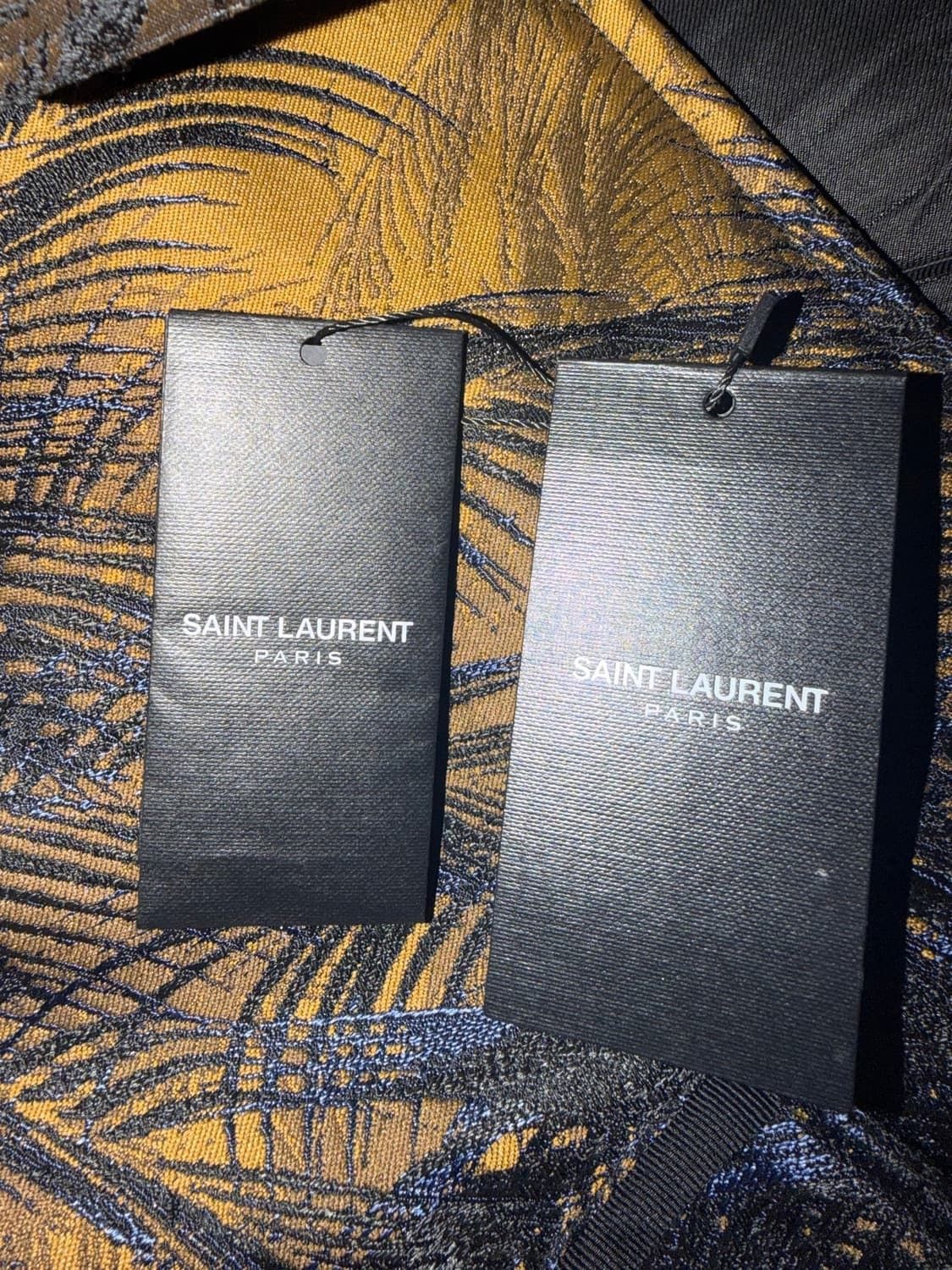 Saint Laurent Paris Saint Laurent Paris Palm Tree Jacquard Jacket Size US L / EU 52-54 / 3 - 5 Thumbnail