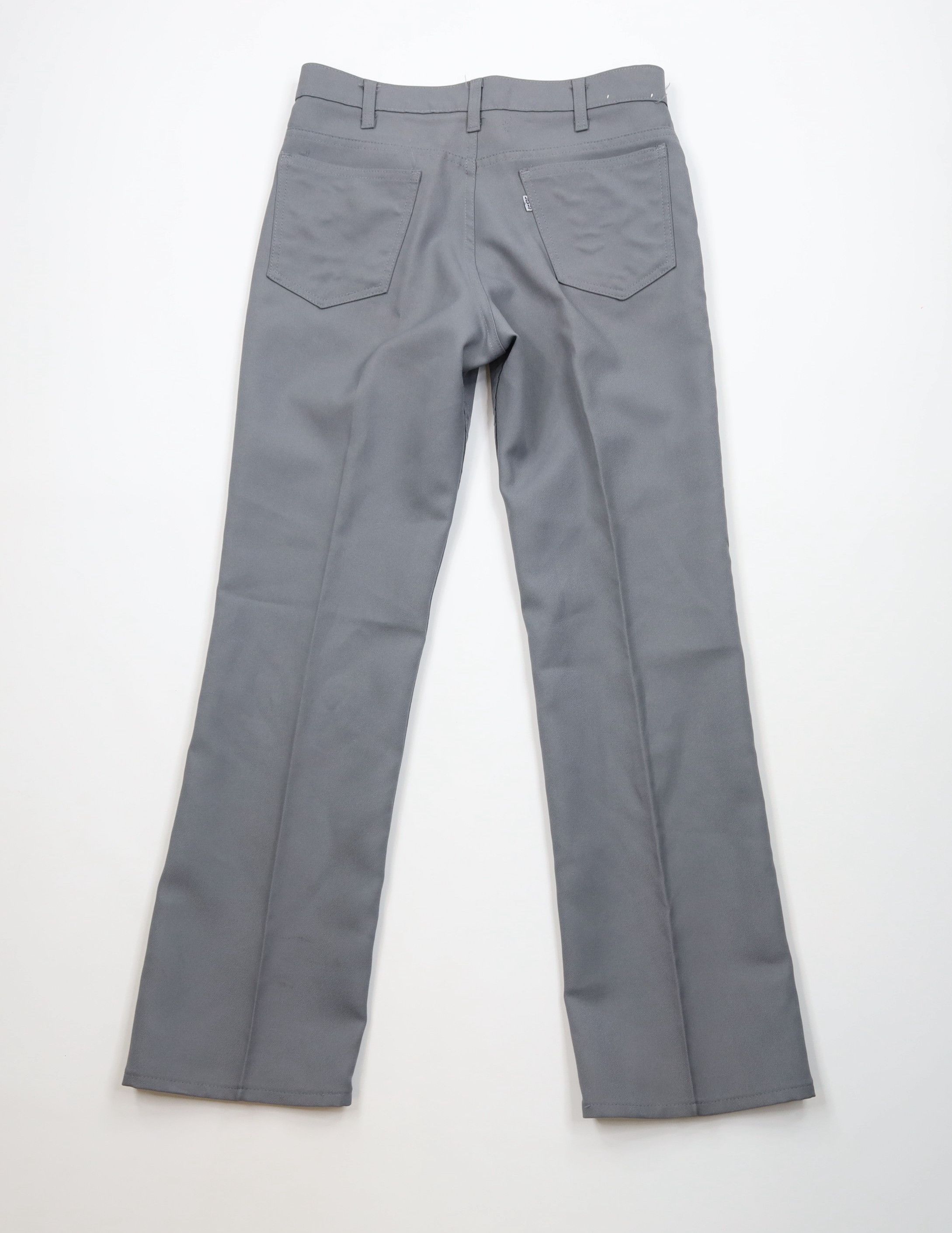 Levi's Vintage 70s Levis 517 Wide Leg Western Chino Pants Gray USA Size US 32 / EU 48 - 11 Thumbnail