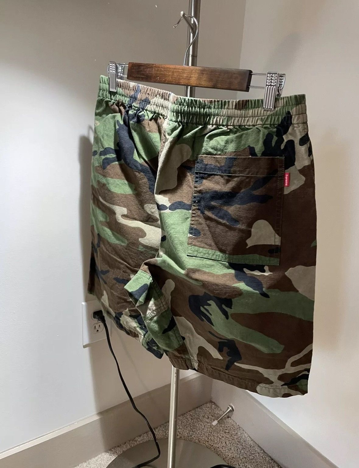 Supreme Marcus Garvey Supreme Camo Shorts Size US 32 / EU 48 - 3 Thumbnail