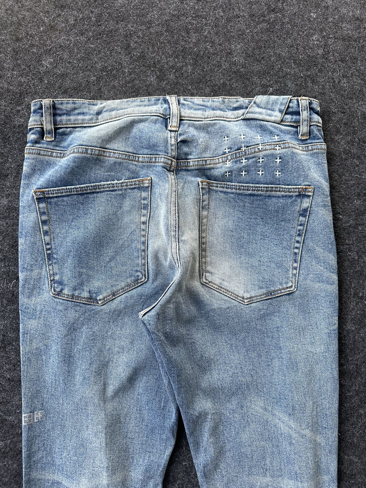 Ksubi Ksubi Skinny Stretchable Distressed Slim Denim 32x32 D378 Size US 32 / EU 48 - 5 Thumbnail