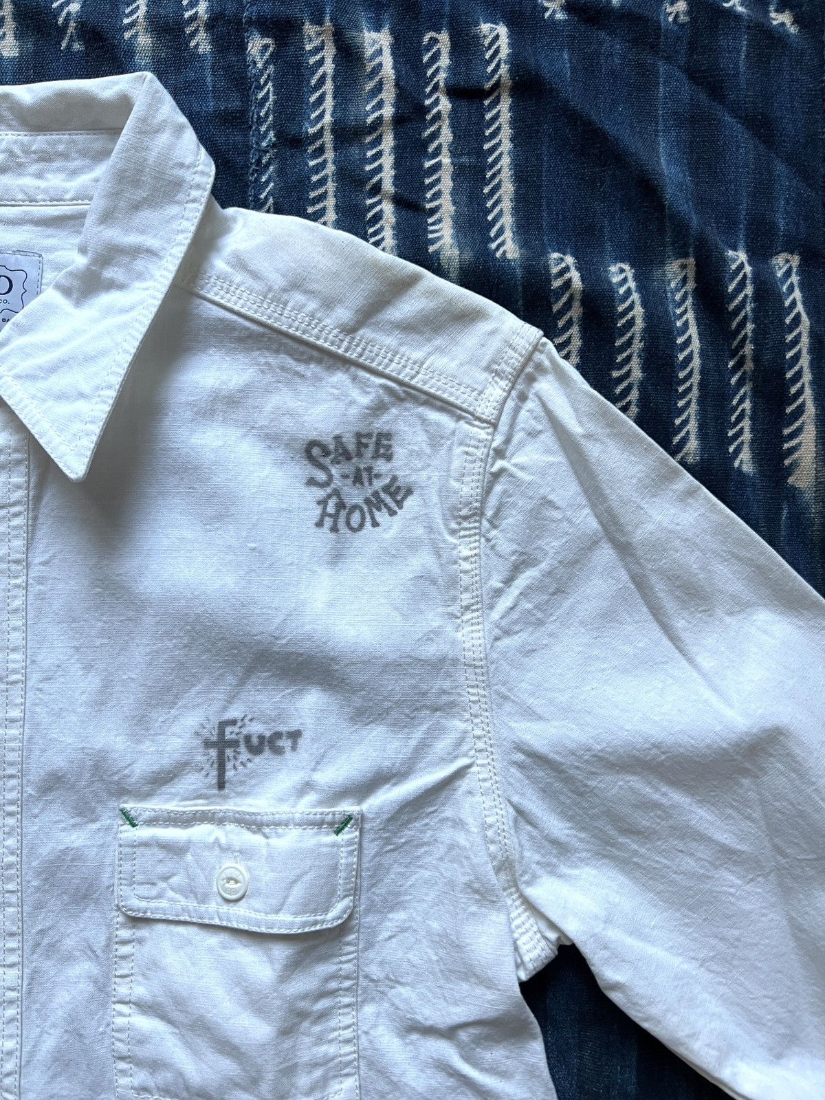 FUCT FUCT Erik's Artwork Archive Button Down Shirt Size US M / EU 48-50 / 2 - 11 Thumbnail