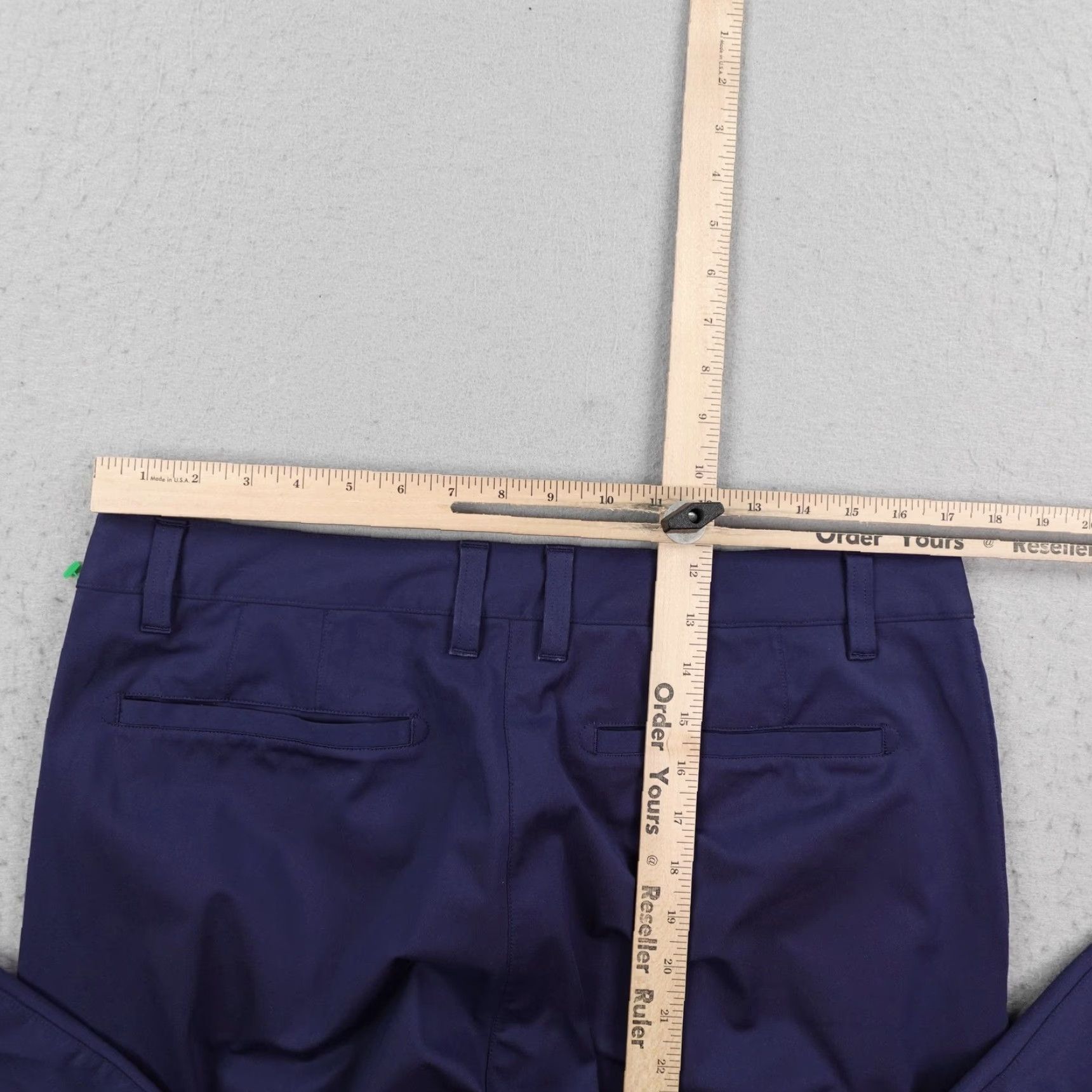Rhone Rhone Pants Mens 34x30 Blue Commuter Performance Chino Straight Leg Golf Stretch Size US 34 / EU 50 - 7 Thumbnail