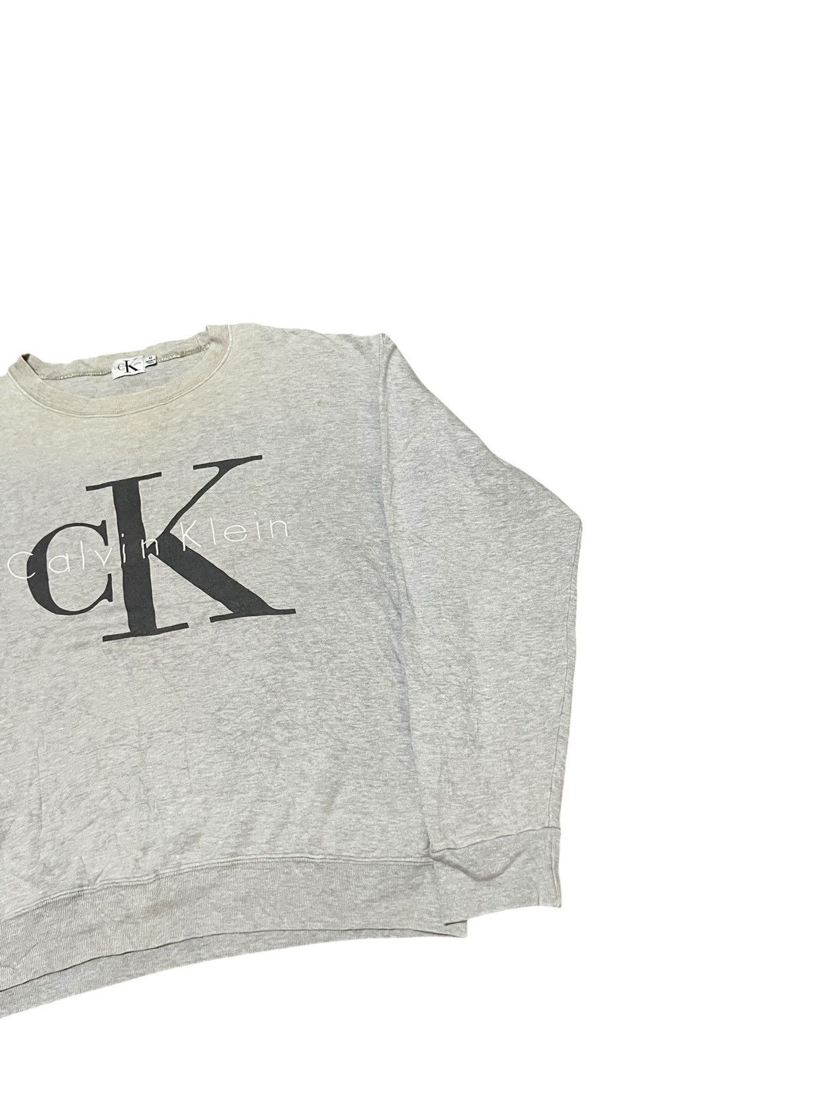 Calvin Klein Vintage 90s Calvin Klein Spellout Pullover Size US M / EU 48-50 / 2 - 3 Thumbnail