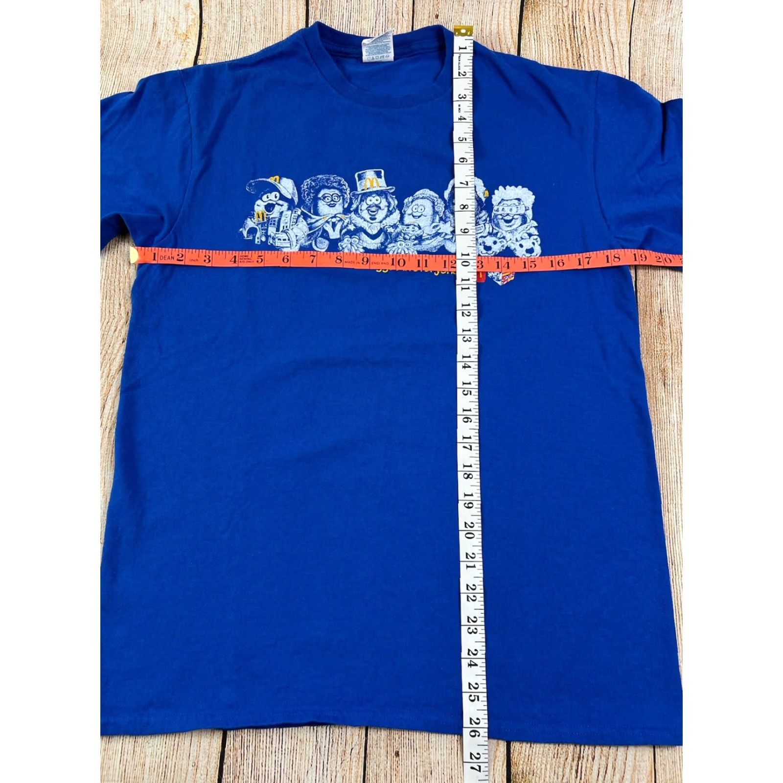 Delta McDonald’s Kerwin Frost Mcnuggets Crew 2023 Employee T Shirt Blue Size Medium Size US M / EU 48-50 / 2 - 5 Thumbnail
