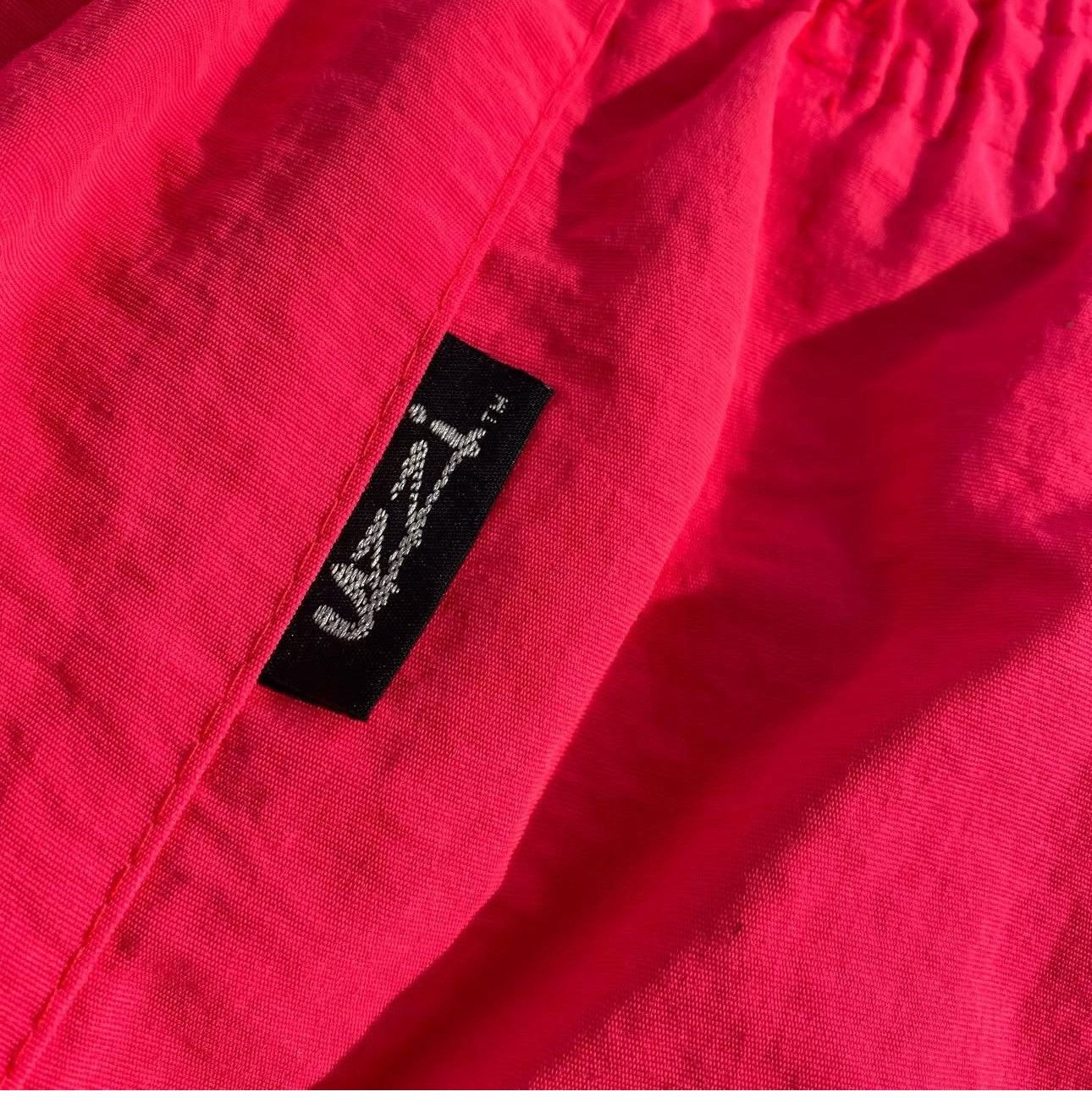 Other Vintage 80s Neon UZZI Swim Shorts Size 31" - 6 Thumbnail