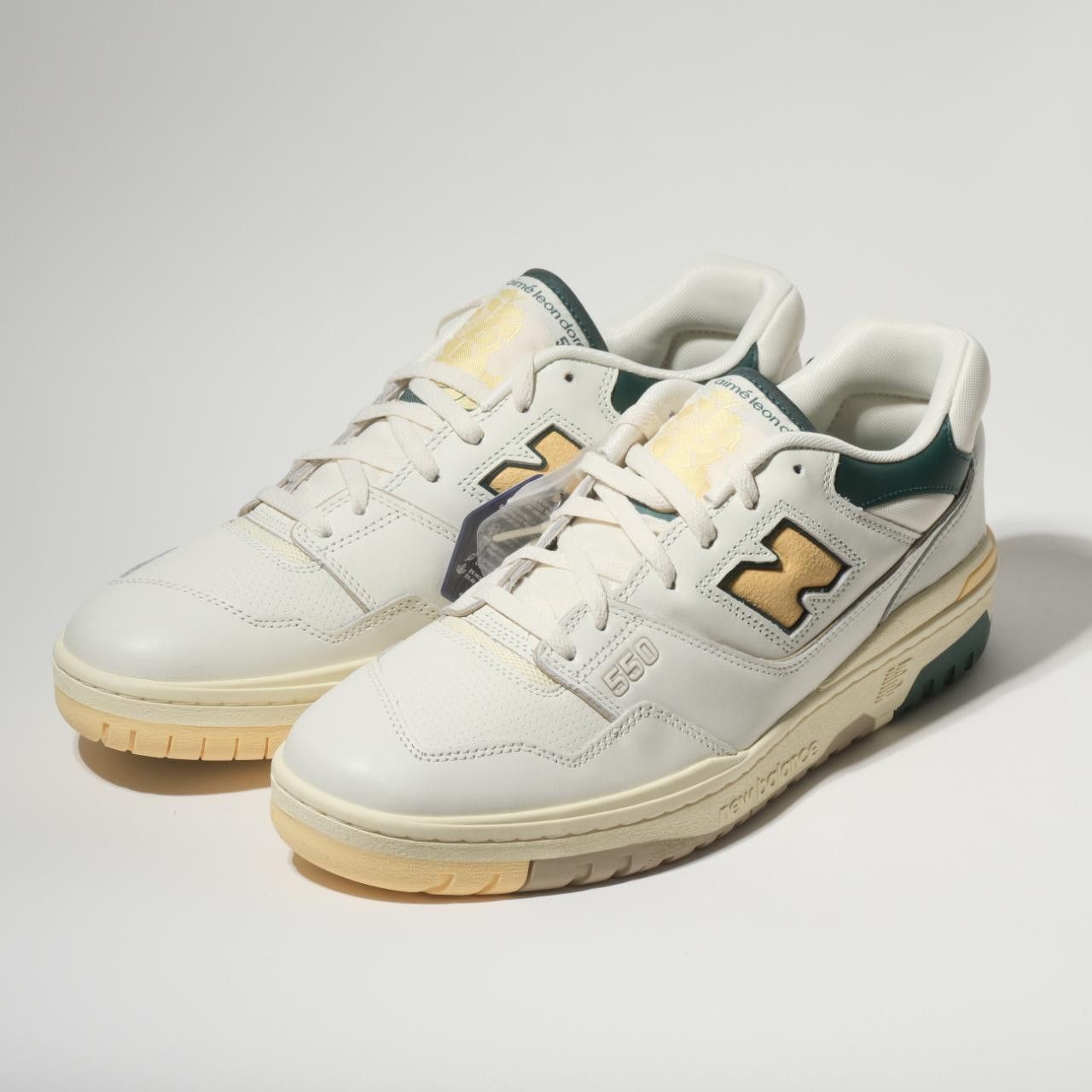 Aime Leon Dore × New Balance Aimé Leon Dore x New Balance 550 'Green Yellow' 2021 Size US 13 / EU 46 - 4 Thumbnail