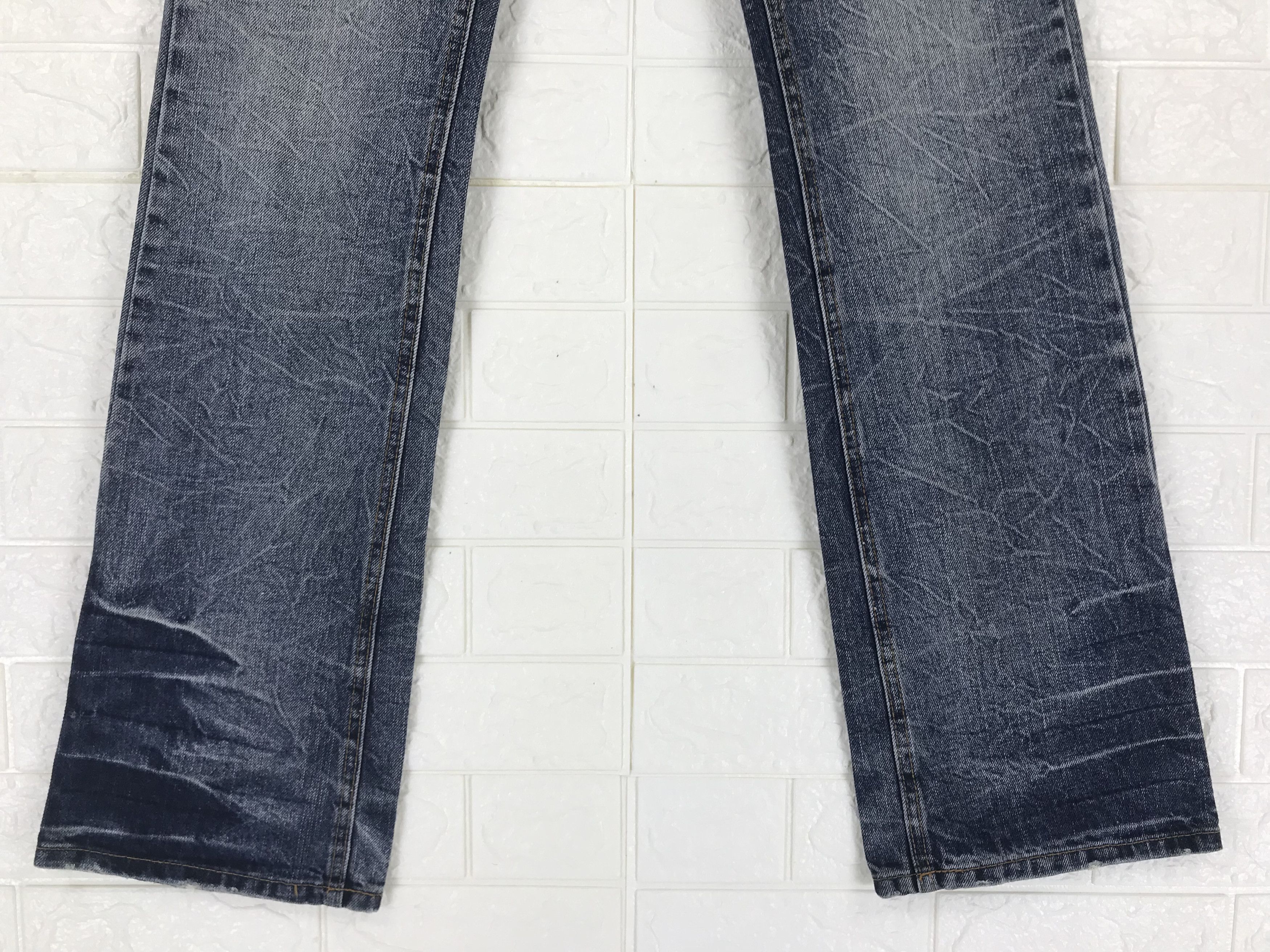 LOWBOX Lowbox Japanese Ripped Style Flare Jeans Bell Bottom Denim Size US 32 / EU 48 - 4 Thumbnail