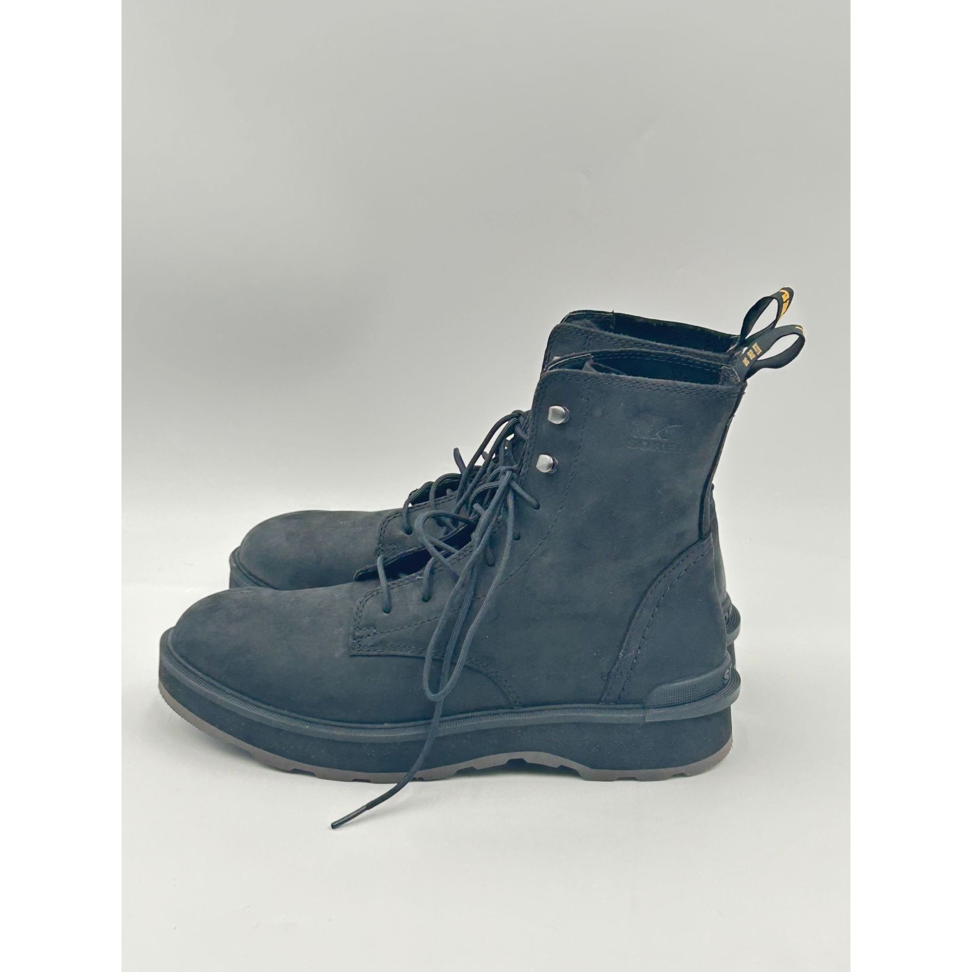 Other Sorel Hi-Line Lace Boots Women’s 10 Black Waterproof Leather Size US 10 / IT 40 - 8 Thumbnail