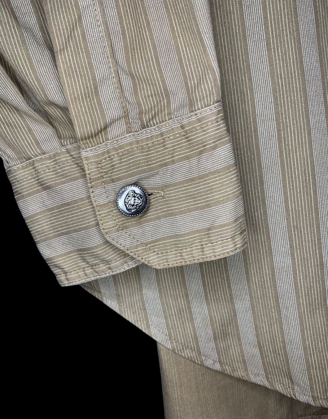 Versace 🔥Versace striped button down shirt Size US L / EU 52-54 / 3 - 9 Thumbnail