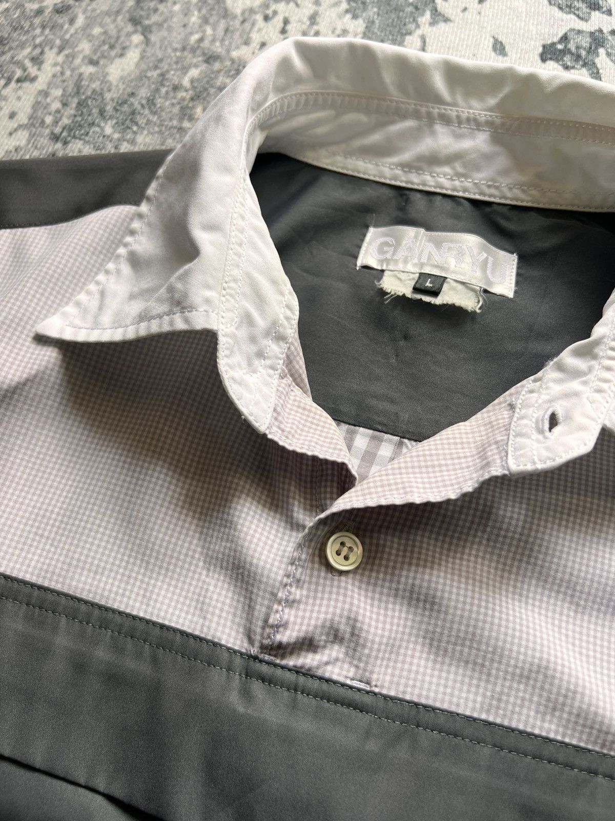 Comme des Garcons × Fumito Ganryu × Ganryu Comme des Garcons Ganryu Made in Japan Shirt Size US L / EU 52-54 / 3 - 3 Thumbnail