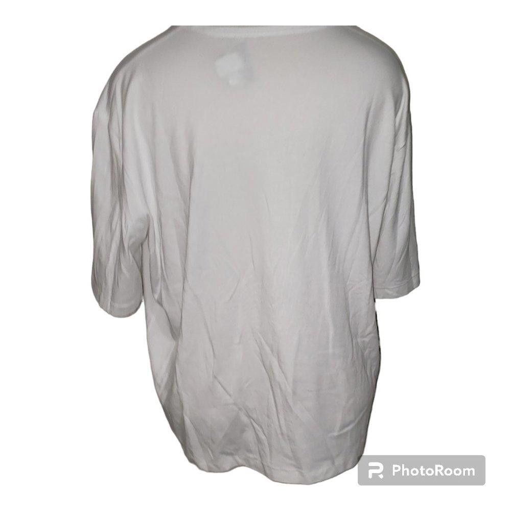 Designer CT735 Nordstrom Signature White Short Sleeve T-shirt S Size S / US 4 / IT 40 - 2 Thumbnail