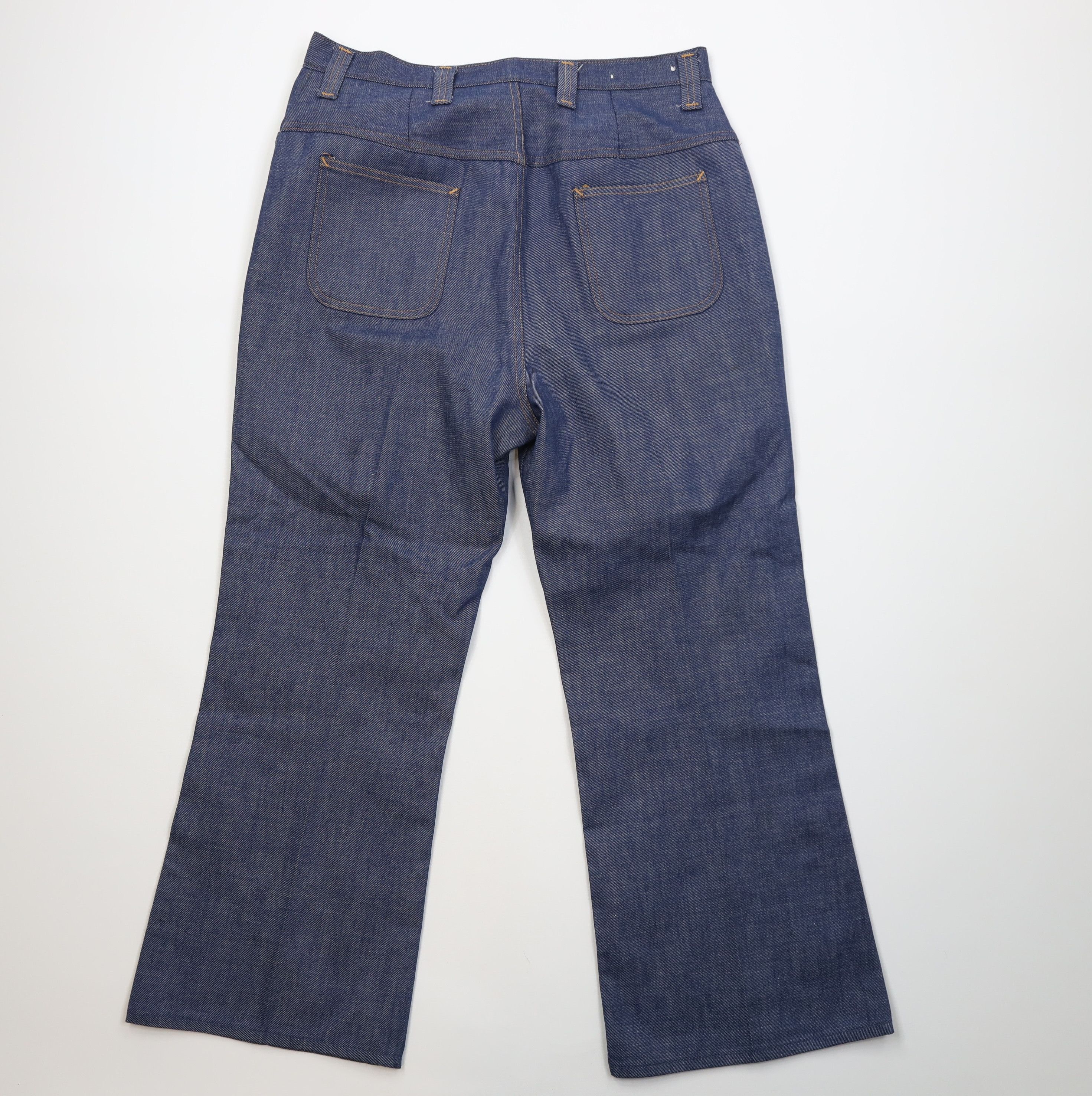 Vintage Vintage 70s Streetwear Wide Leg Bell Bottoms Denim Jeans USA Size US 34 / EU 50 - 10 Thumbnail