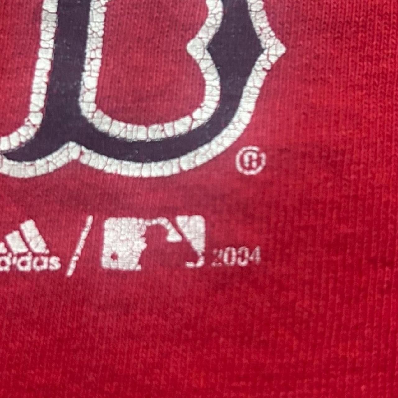 Adidas Vintage 2004 Adidas Boston Red Sox Tee Size US XXL / EU 58 / 5 - 3 Thumbnail