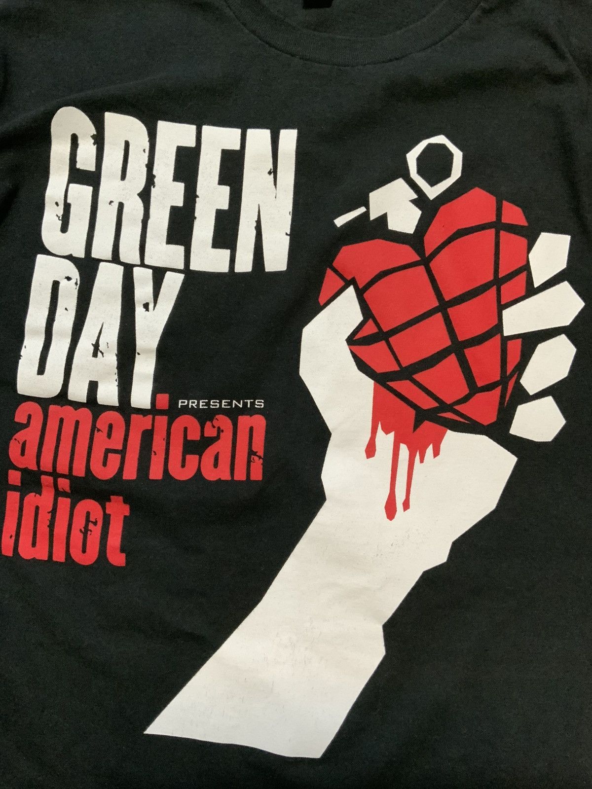 Other Green Day American Idiot Heart Grenade Rock Band T-Shirt Size US L / EU 52-54 / 3 - 5 Thumbnail