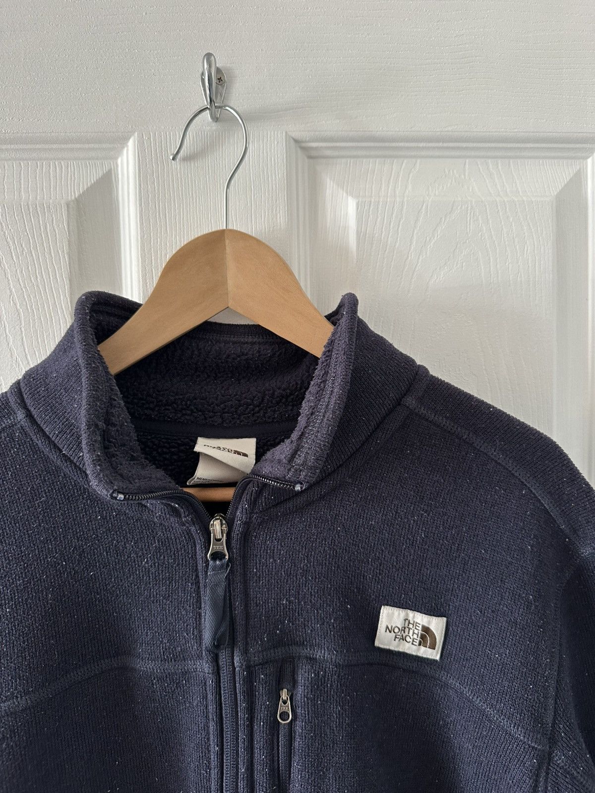 The North Face Vintage North Face Navy Sweater Size US XL / EU 56 / 4 - 2 Thumbnail