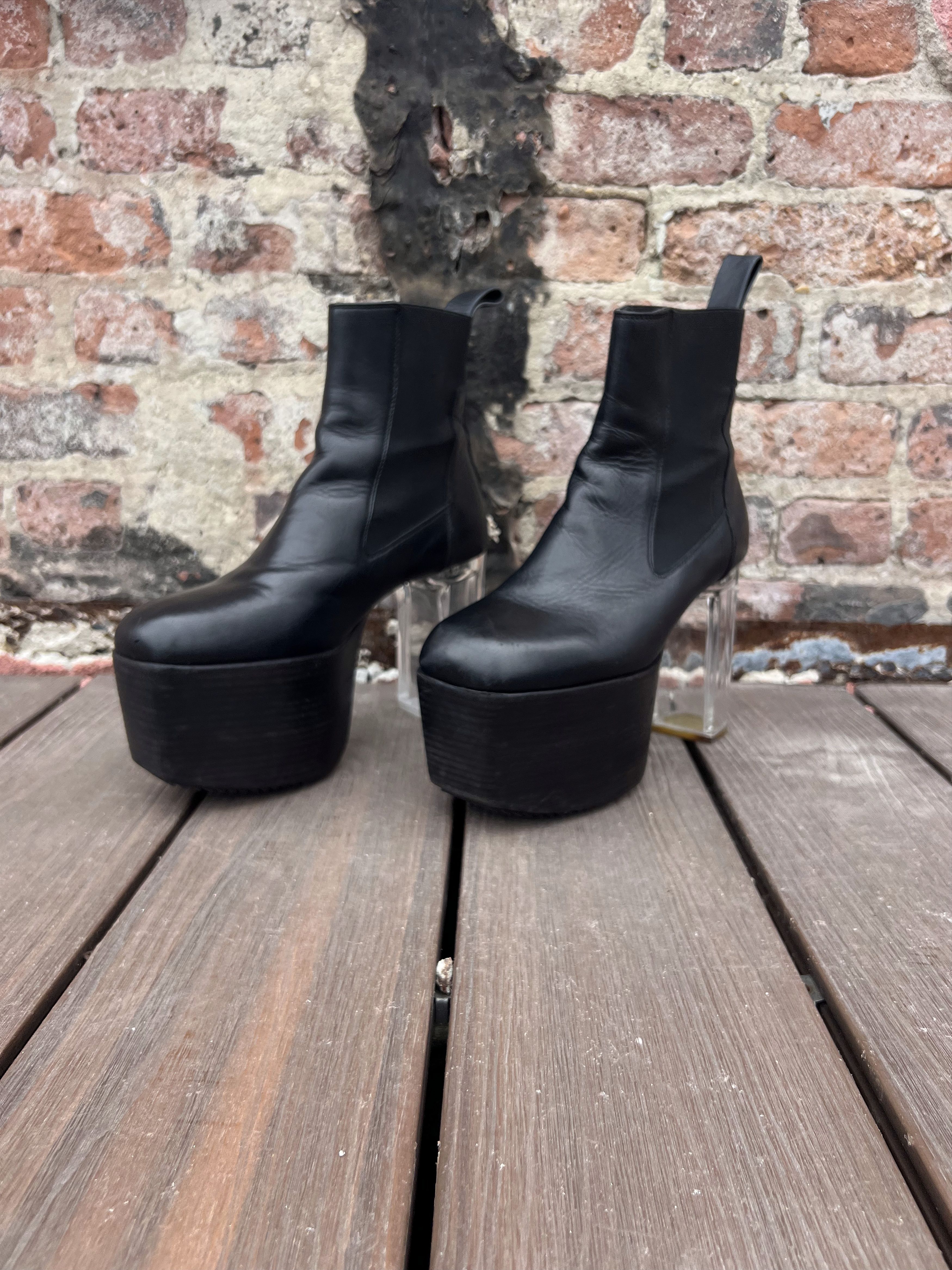 Rick Owens Kiss Boots Size US 6.5 / EU 39-40 - 2 Thumbnail