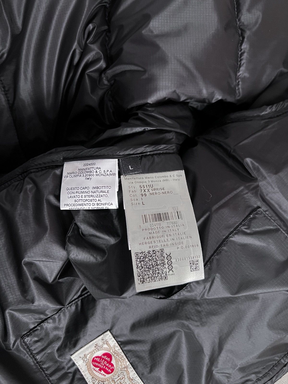White Mountaineering Yosuke Aizawa Colmar Waxed Sleeve Down Puffer Size US L / EU 52-54 / 3 - 14 Thumbnail