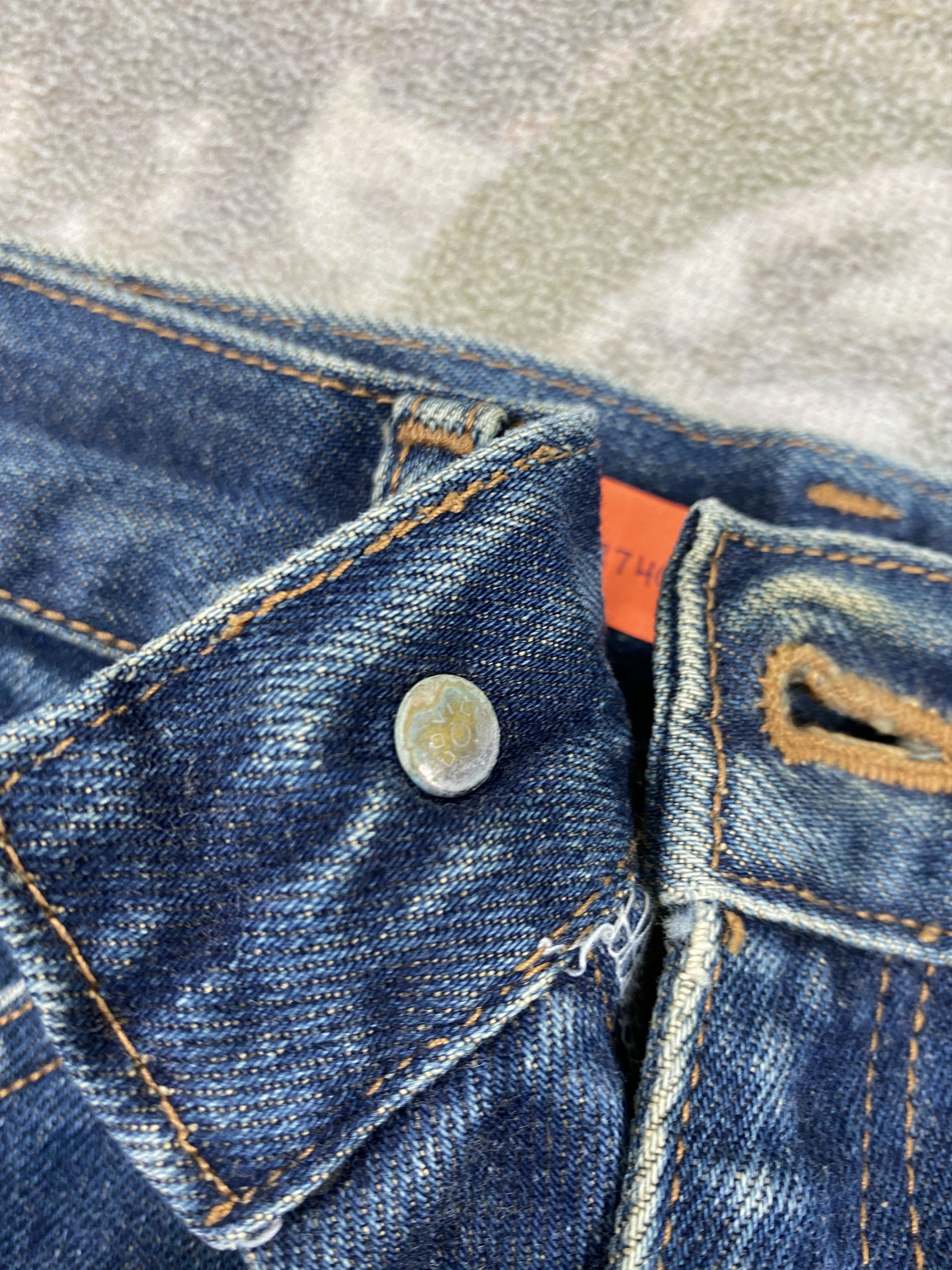 Hysteric Glamour Flare Jeans Bobson Faded Blue Denim 26x29- JN3740 Size US 26 / EU 42 - 7 Thumbnail