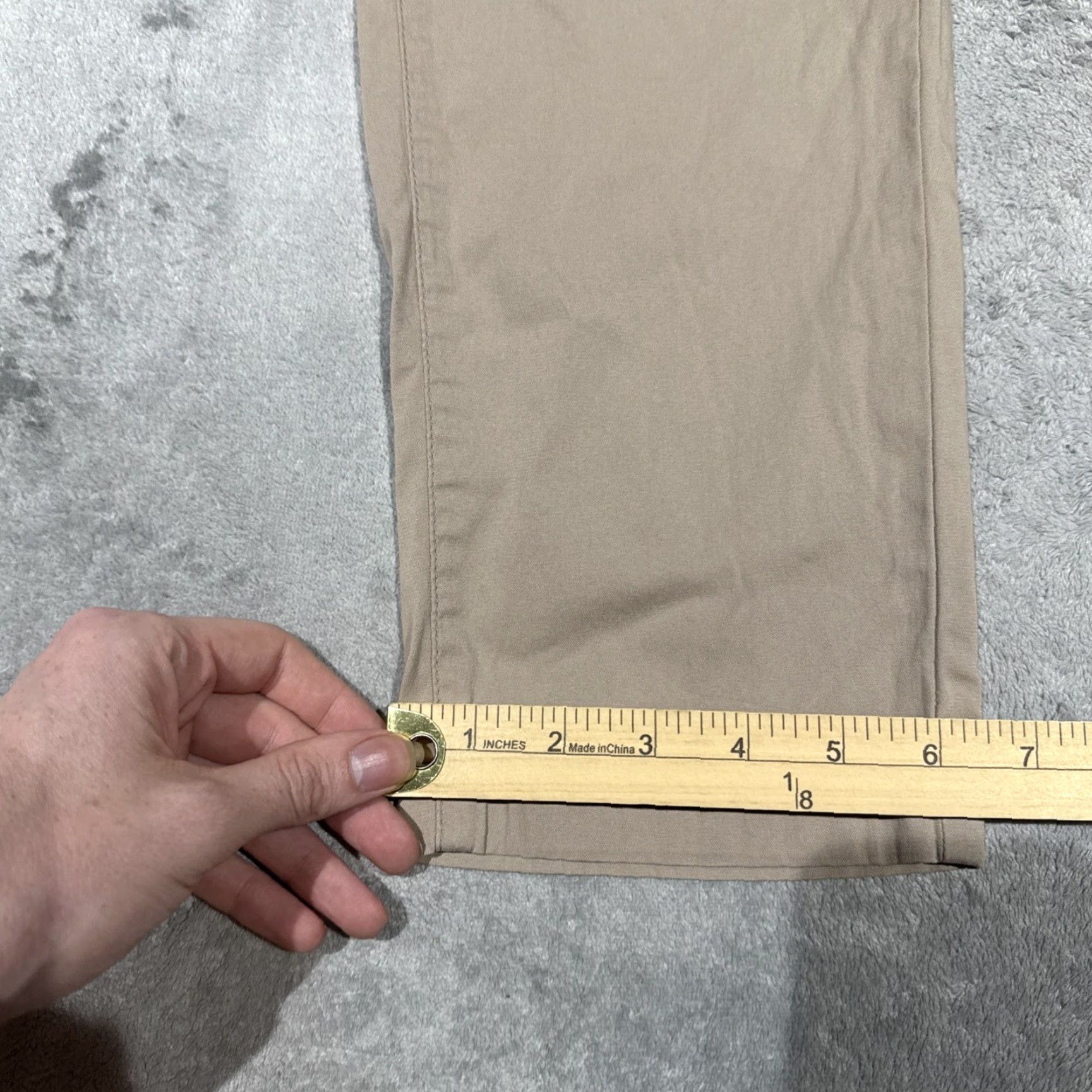 Vintage **Birddogs Mens Stretch Khaki Beige Chino Pants Casual Lightweight** User: **Birddogs Mens Khaki Beige Stretch Casual Chino Pants Lightweight** Size US 34 / EU 50 - 5 Thumbnail