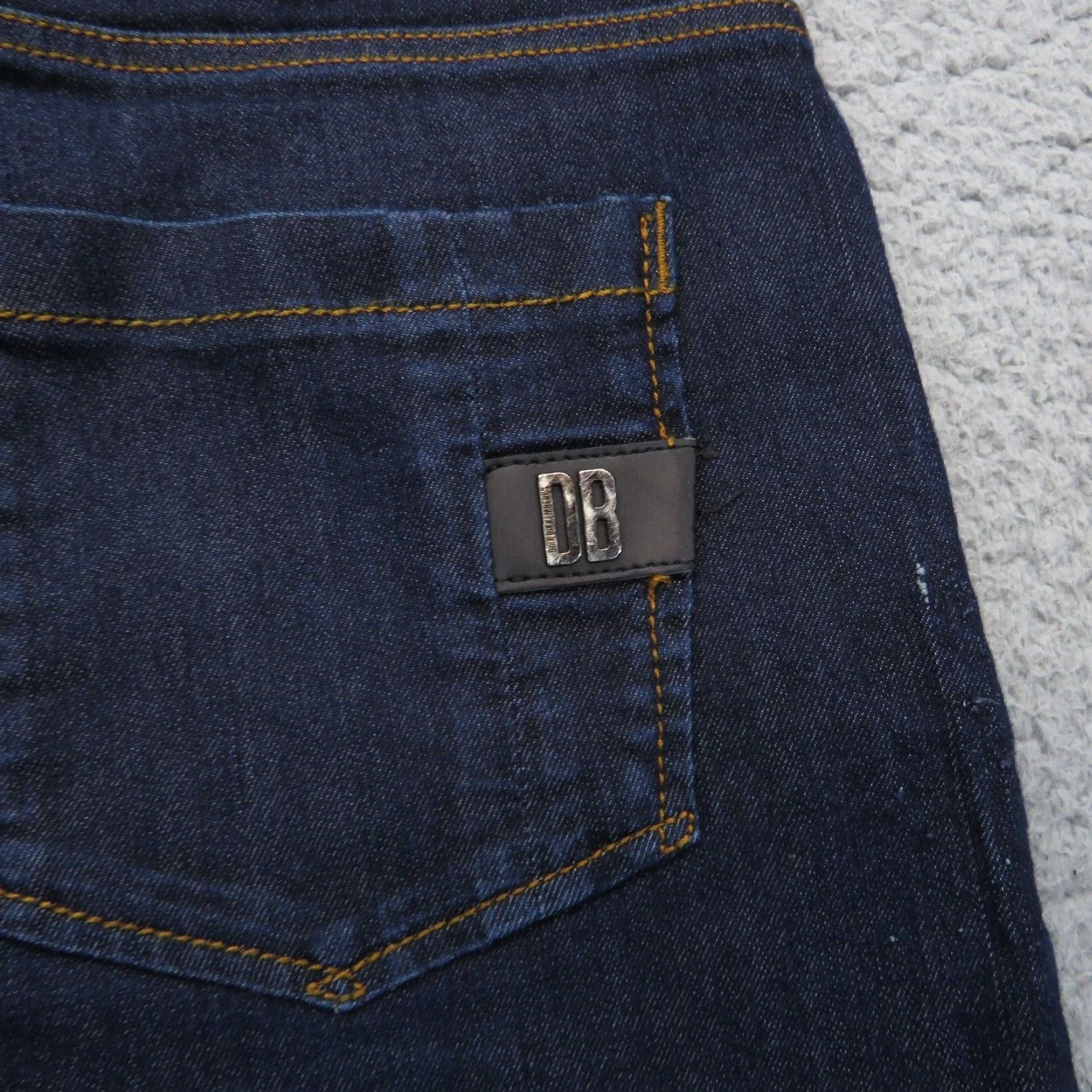 Vintage Dirk Bikkembergs Jeans Mens Slim Fit 30 Dark Wash Denim 5-Pocket 30x32 Casual Straight Jeans Size US 30 / EU 46 - 6 Thumbnail