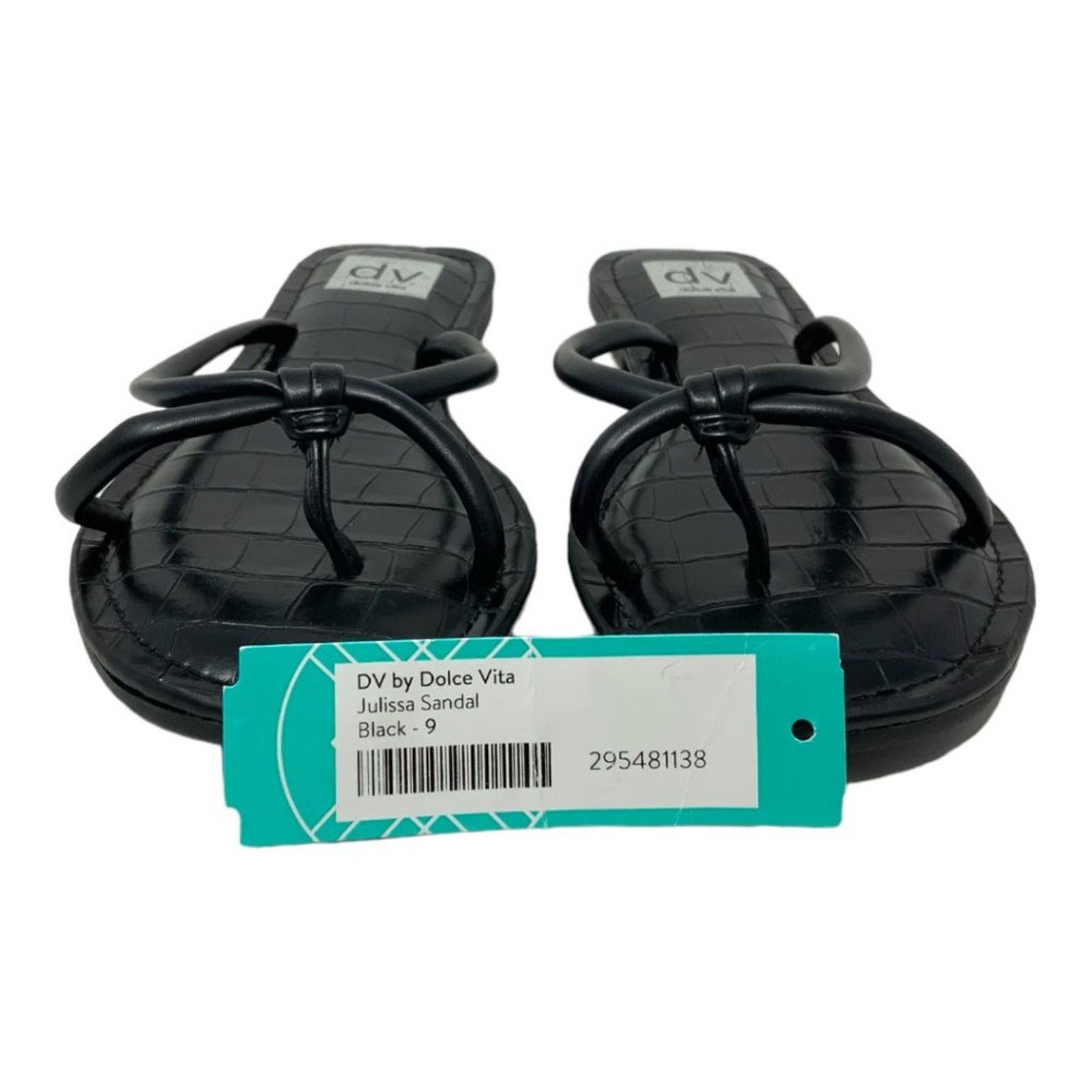 Other DV Dolce Vita Julissa Black Thong Sandal Size 9 NWT Size US 9 / IT 39 - 5 Thumbnail