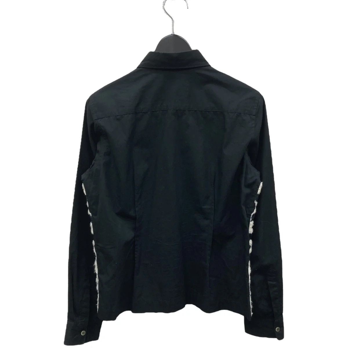 Comme des Garcons AD2001 Knit Hybrid Button Up Shirt Size M / US 6-8 / IT 42-44 - 2 Thumbnail
