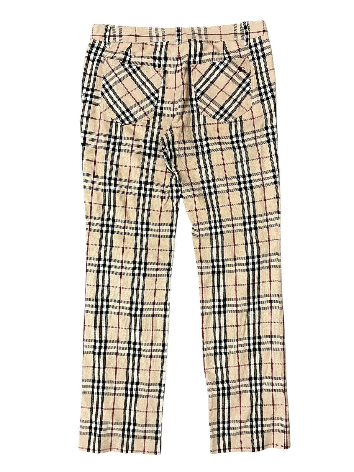 Burberry × Burberry Prorsum Iconic Burberry Novacheck Pants Size 26" / US 2 / IT 38 - 4 Thumbnail