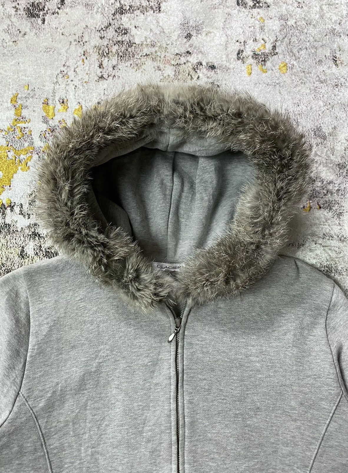 If Six Was Nine × Japanese Brand × Le Grande Bleu (L.G.B.) Japanese Galcier Fur Hoodie ifsix lgb style Size US L / EU 52-54 / 3 - 2 Thumbnail
