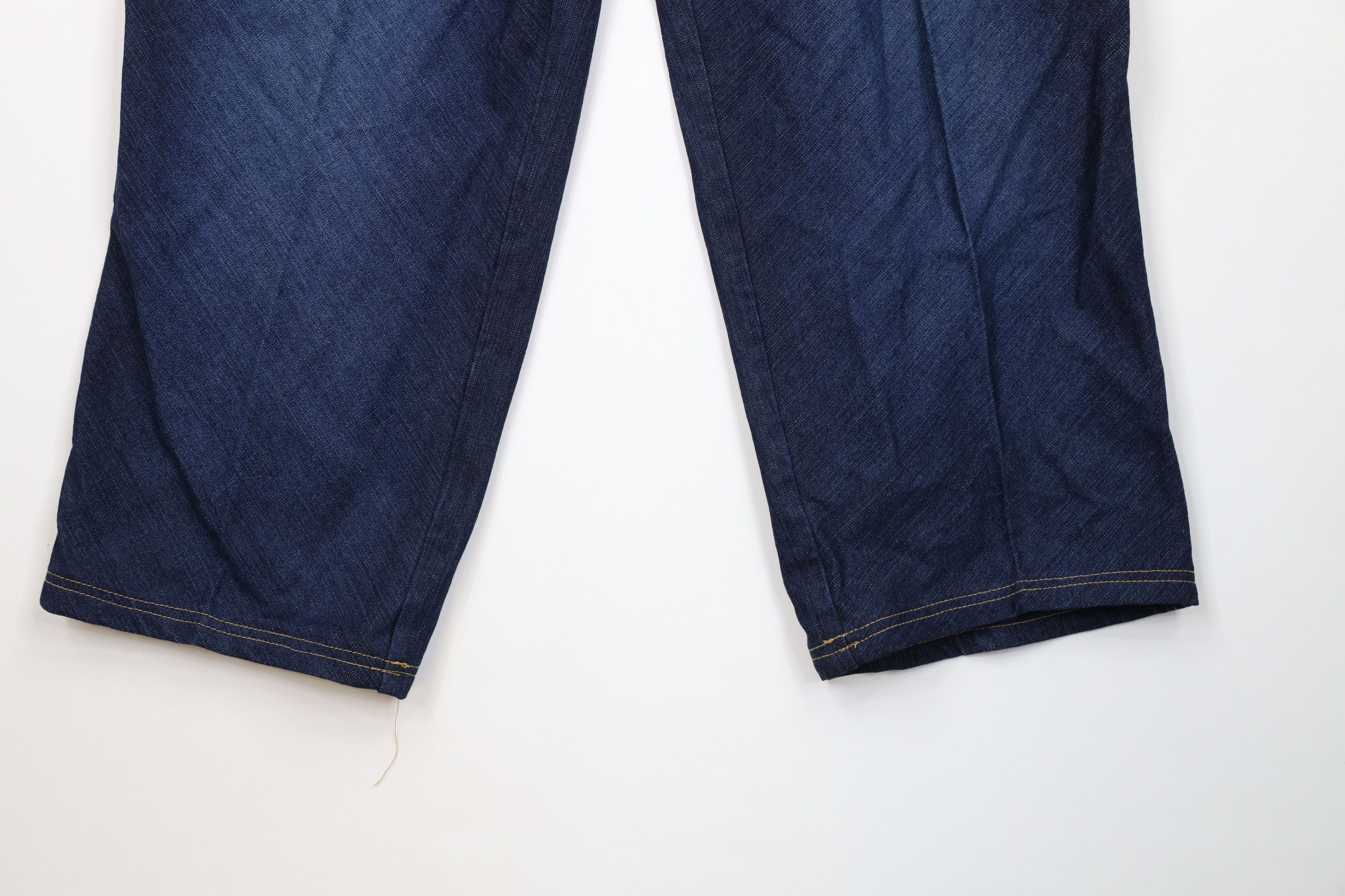 Vintage Vintage 90s Y2K Streetwear Baggy Wide Leg Cargo Denim Jeans Size US 40 / EU 56 - 4 Thumbnail