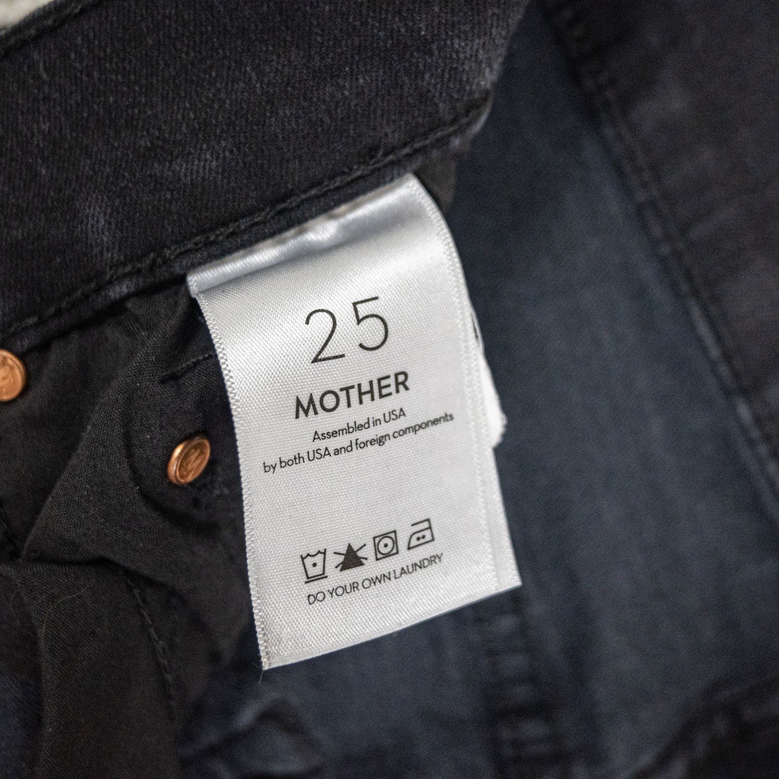 MOTHER Mother Denim High Waisted Rider Ankle Jeans Not Guilty Size 25" / US 0 / IT 36 - 8 Thumbnail