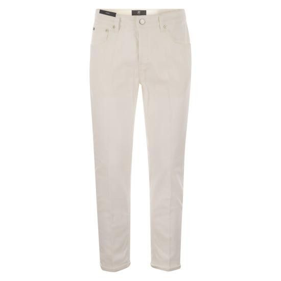 PT Torino PT TORINO Men Denim Pants C5TP05B0 OA1410 WHITE Size US 31 - 1 Thumbnail