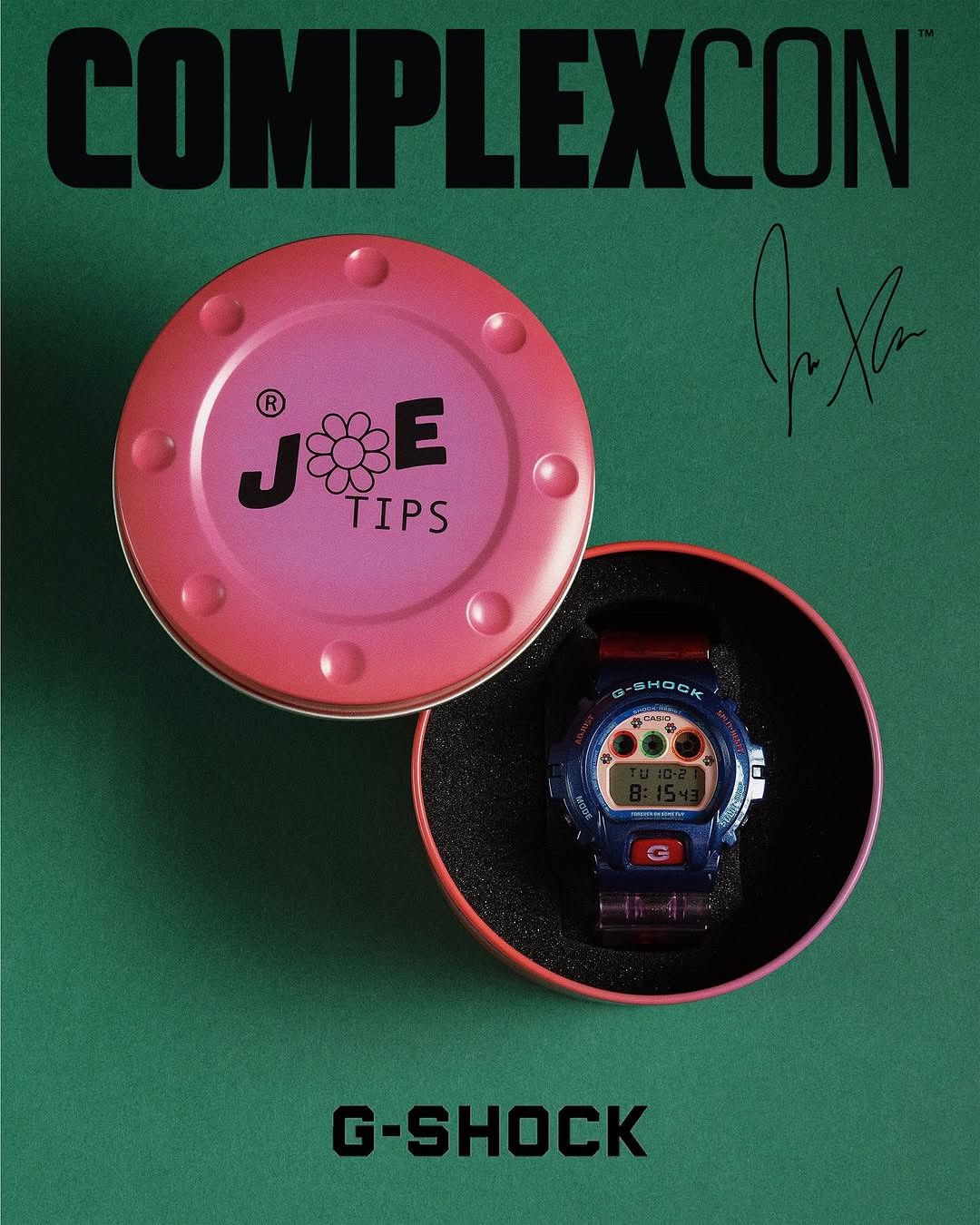 Casio Jae Tips x G-Shock DW-6900 “What Time You On?” Size ONE SIZE - 2 Thumbnail
