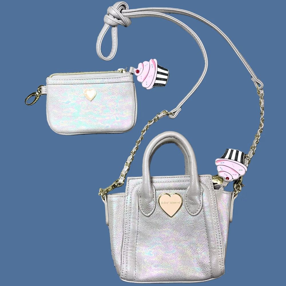 Betsey Johnson Betsey Johnson Purse Womens Mini Iridescent Trolls bag Wallet Size ONE SIZE - 1 Thumbnail