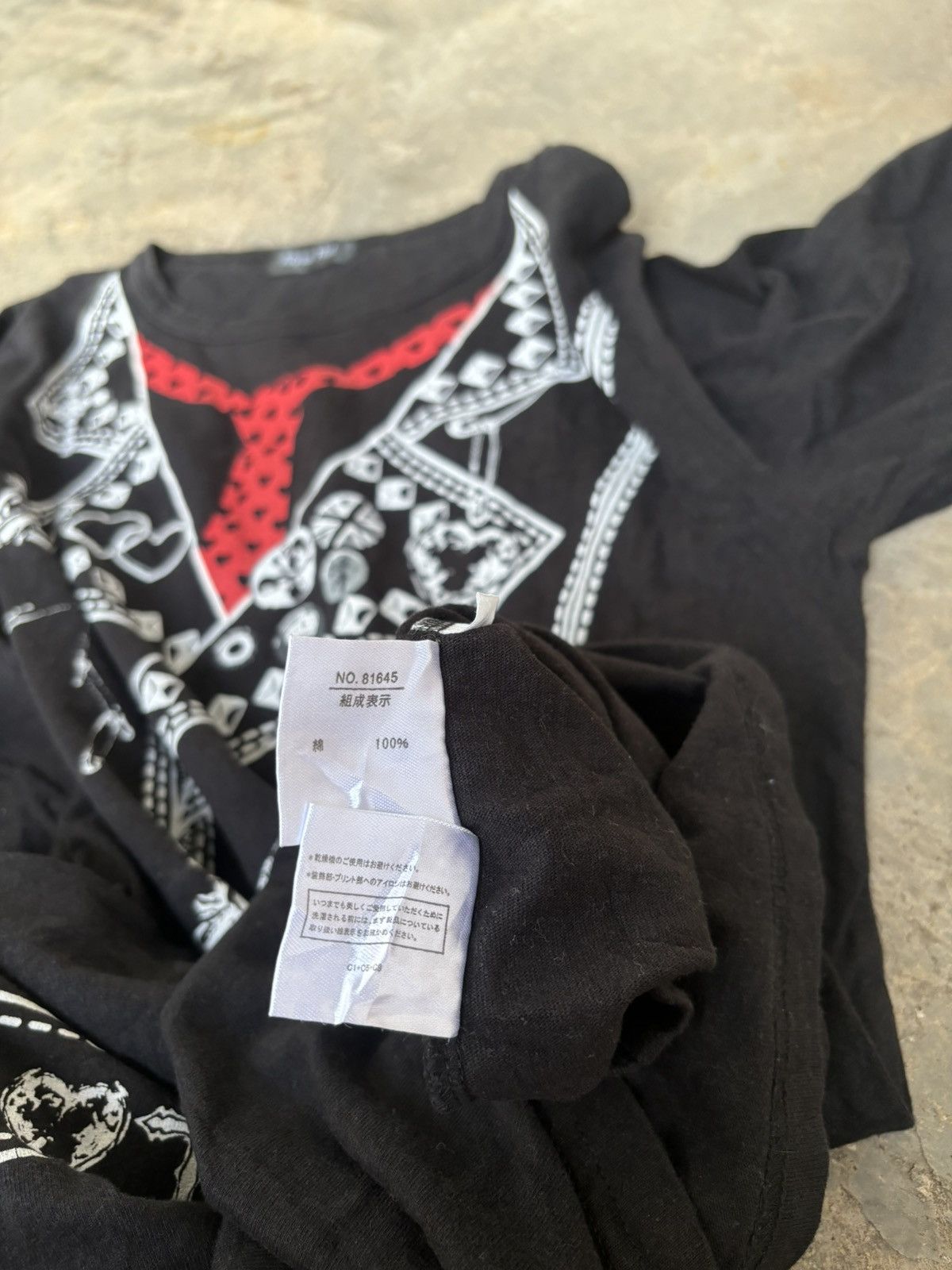 Hysteric Glamour × If Six Was Nine × Japanese Brand Y2k Alpha flat Ifsixwasnine Punk style Longsleeve Size US XL / EU 56 / 4 - 6 Thumbnail