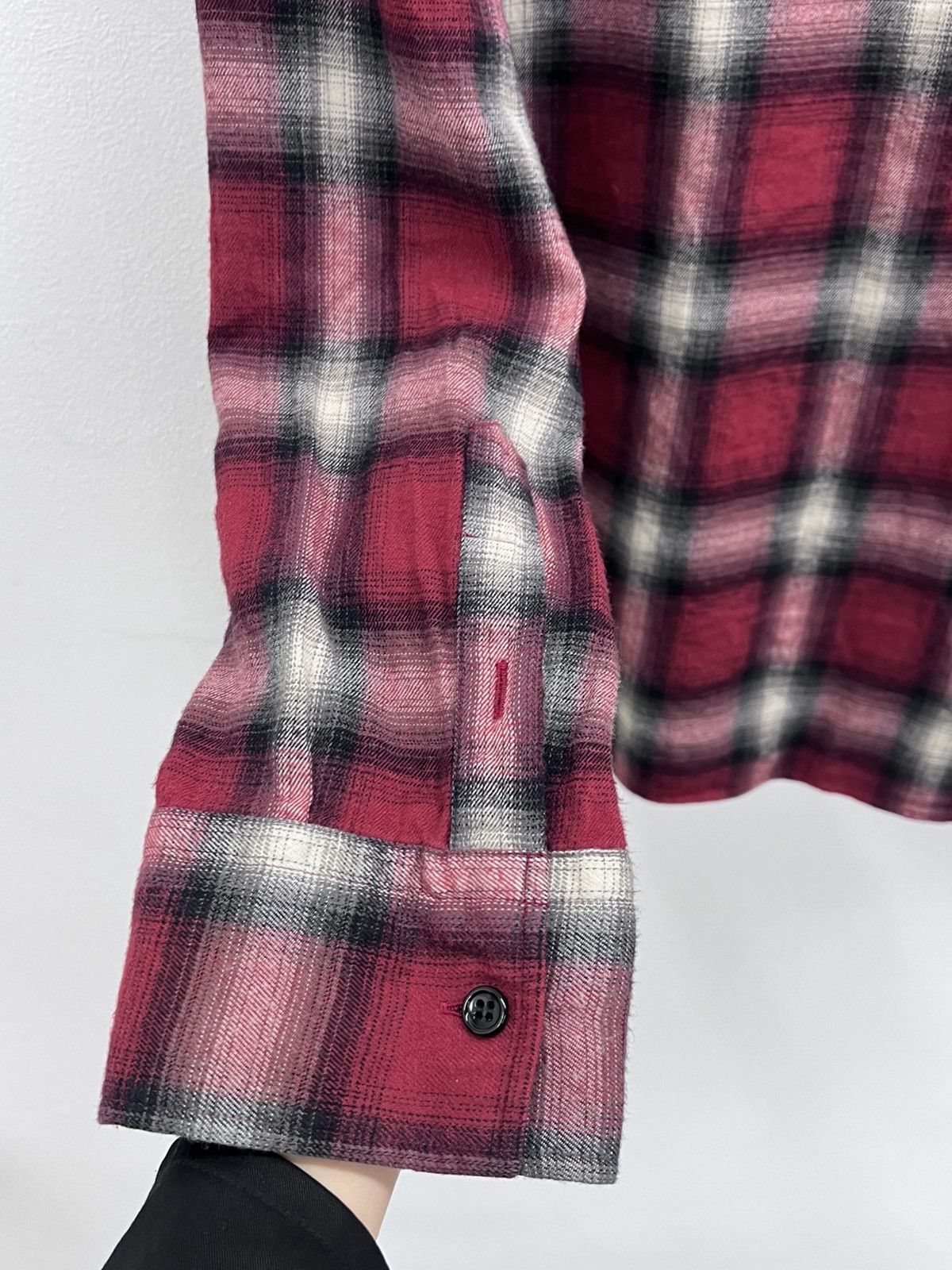 Cactus Plant Flea Market Cactus Plant Flea Market Double Vision Check Red Flannel Size US M / EU 48-50 / 2 - 5 Thumbnail