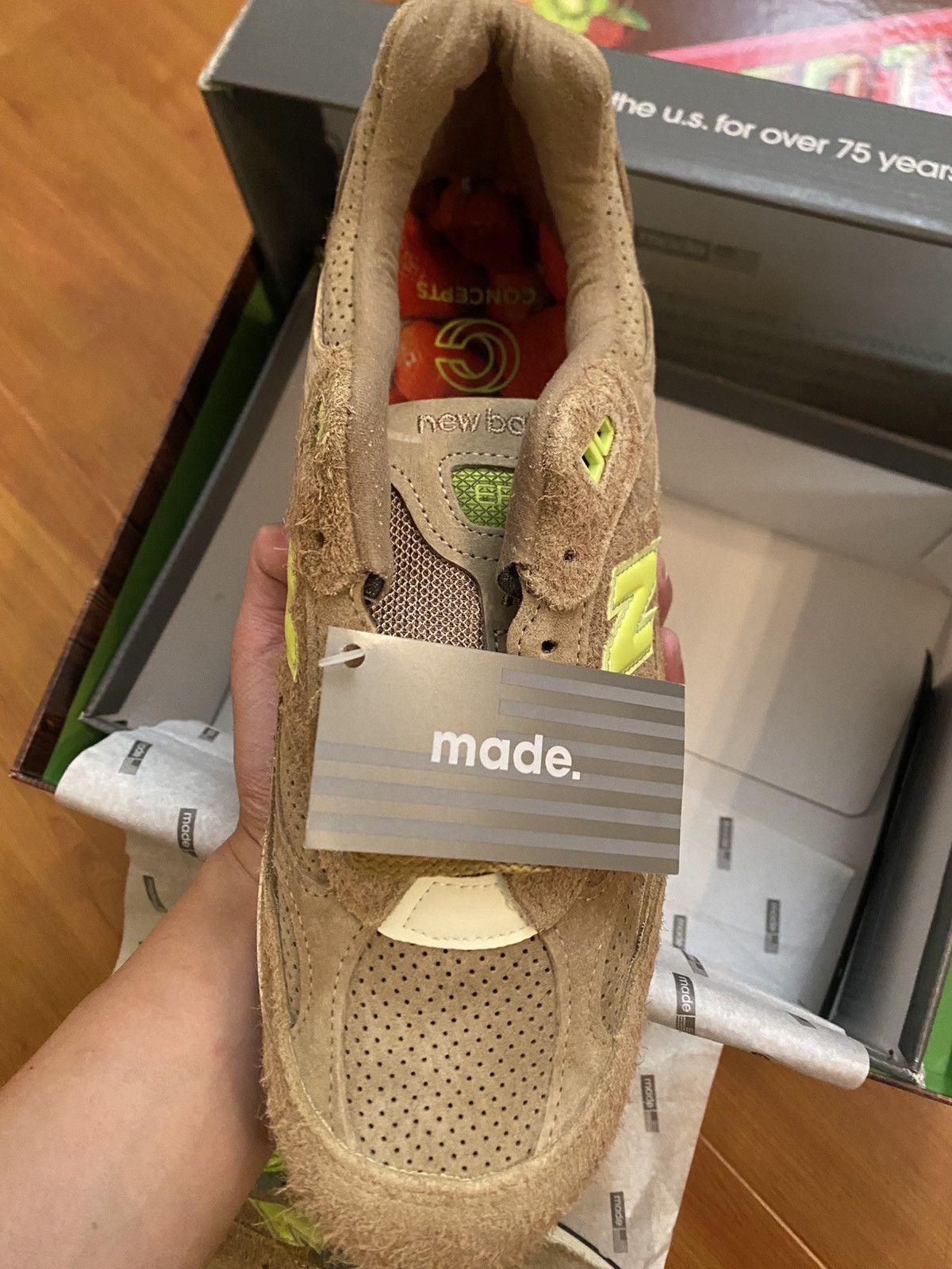 CNCPTS × New Balance New Balance CNCPTS 992 Low Hanging Fruit Size US 10.5 / EU 43-44 - 9 Thumbnail