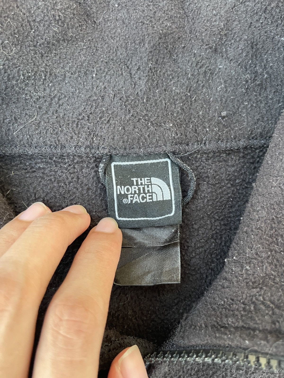 The North Face × Vintage Vintage North Face Black Fleece Full Zip Turtleneck Size US XL / EU 56 / 4 - 9 Thumbnail