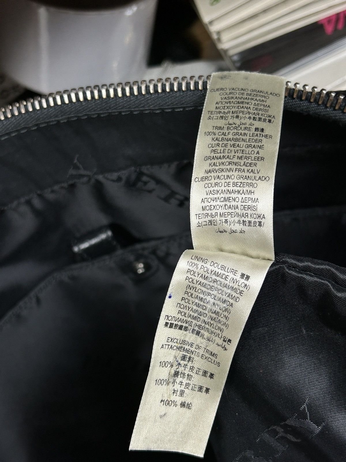 Burberry Burberry Nova Check Leather Notebook Handbag Bag Size ONE SIZE - 14 Thumbnail