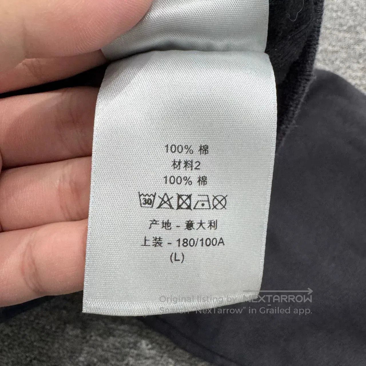 Dior vintage christian dior distressed hoodie. Size US L / EU 52-54 / 3 - 5 Thumbnail