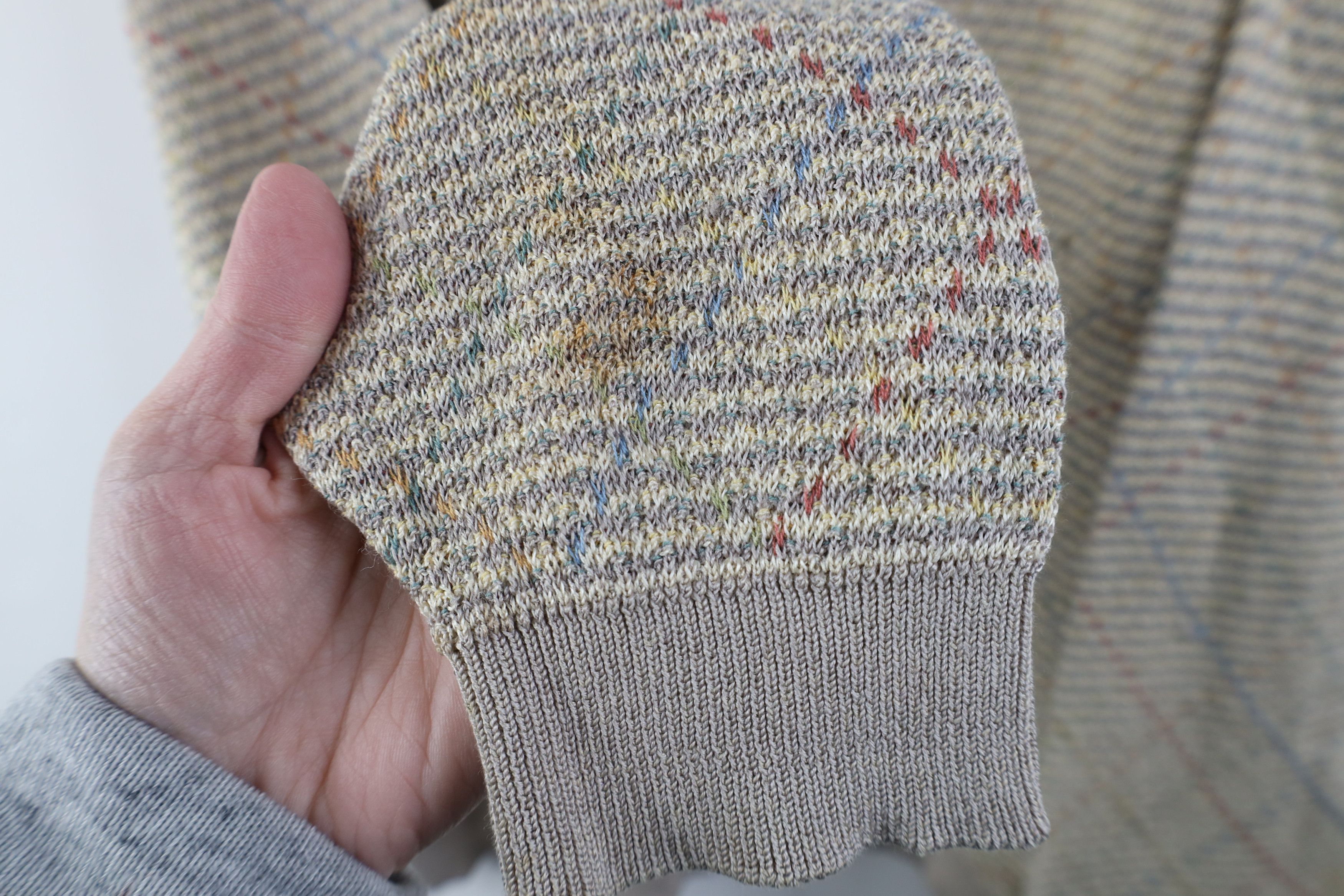 Vintage Vintage 90s Coogi Style Rainbow Knit Crewneck Sweater Size US XL / EU 56 / 4 - 9 Thumbnail