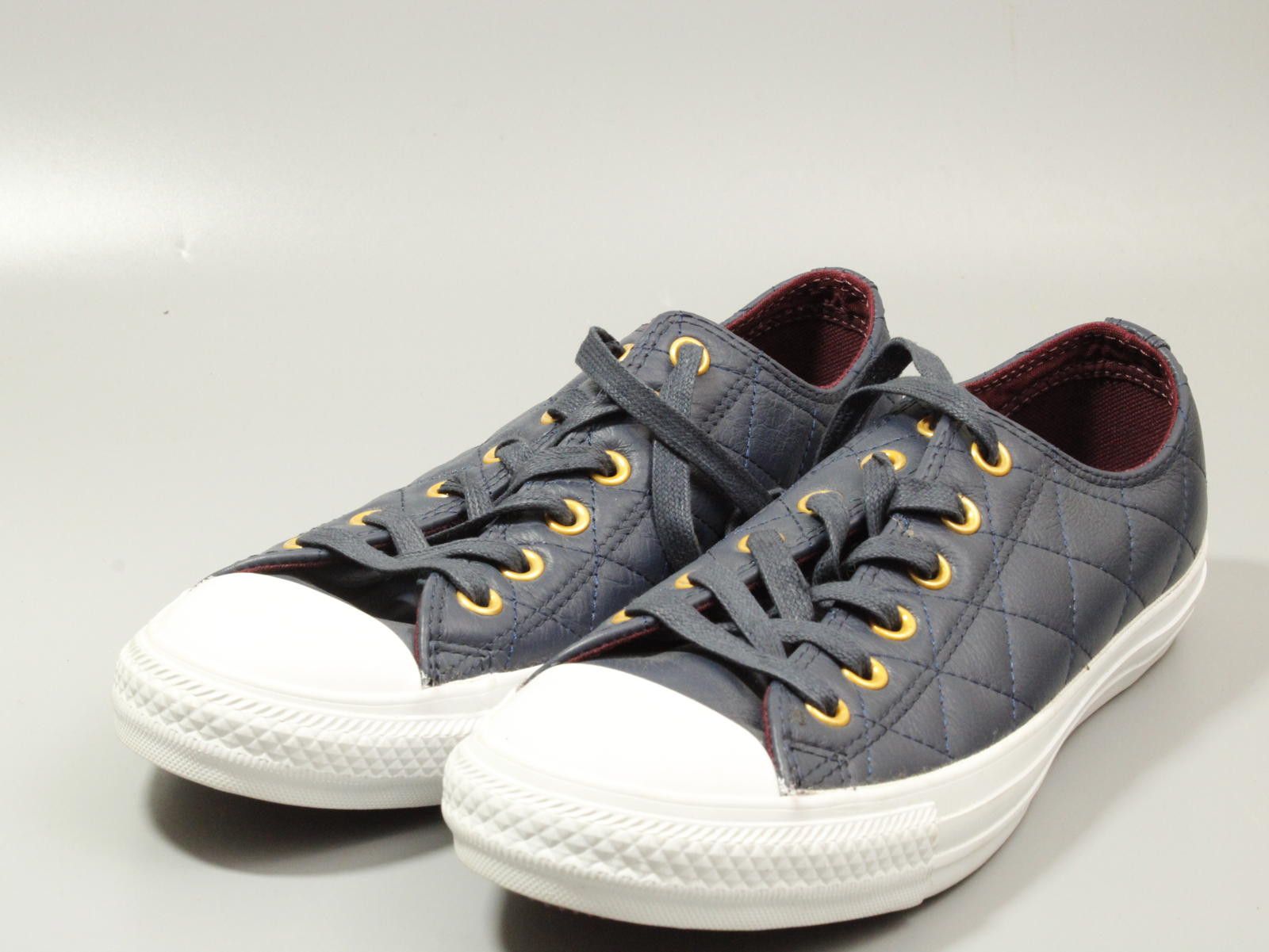 Converse Men's Black Quilted Low-Top Converse All Star Rubber Soles Size US 8 / EU 41 - 2 Thumbnail
