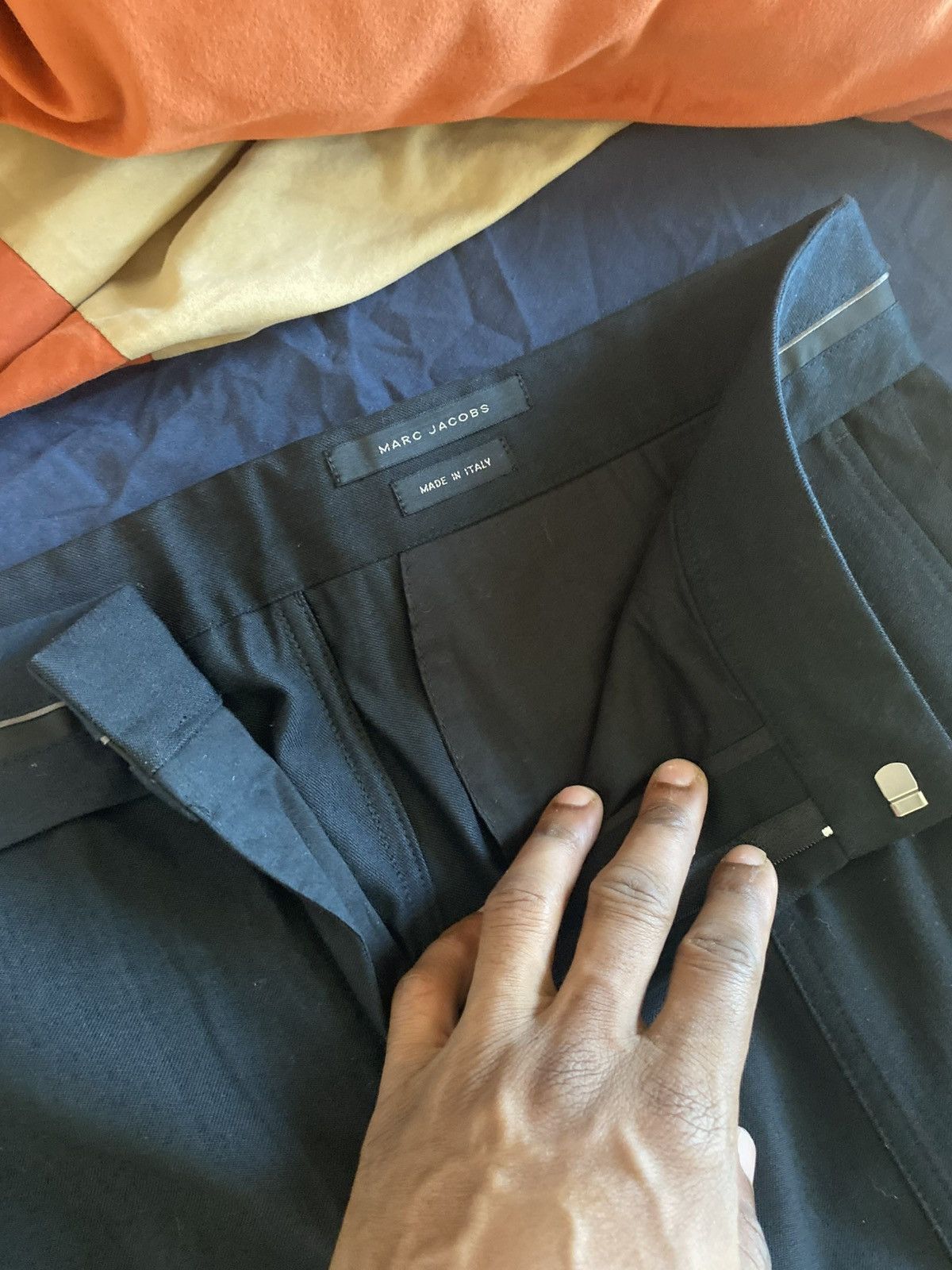 Marc Jacobs Marc Jacobs Black Dress Trousers (IT 52 / US 36, Size US 36 / EU 52 - 4 Thumbnail