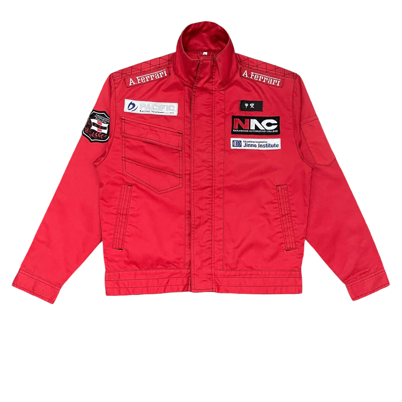Ferrari Vintage Nakanihon Automotive College Racing Jacket Size US L / EU 52-54 / 3 - 1 Thumbnail