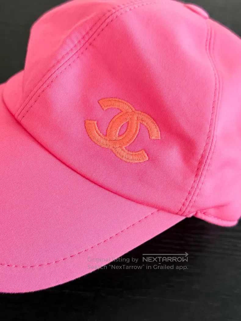 Chanel Chanel Pink rose pink baseball cap Size ONE SIZE - 3 Thumbnail