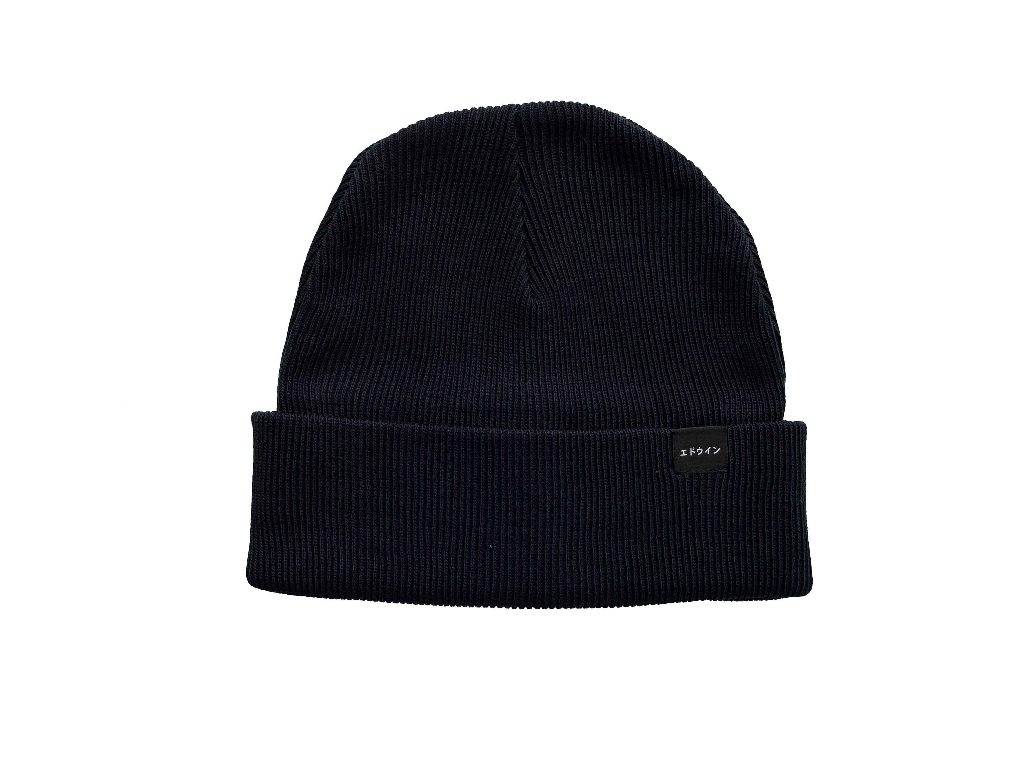 Edwin EDWIN dark navy wach cap beanie Size ONE SIZE - 1 Thumbnail